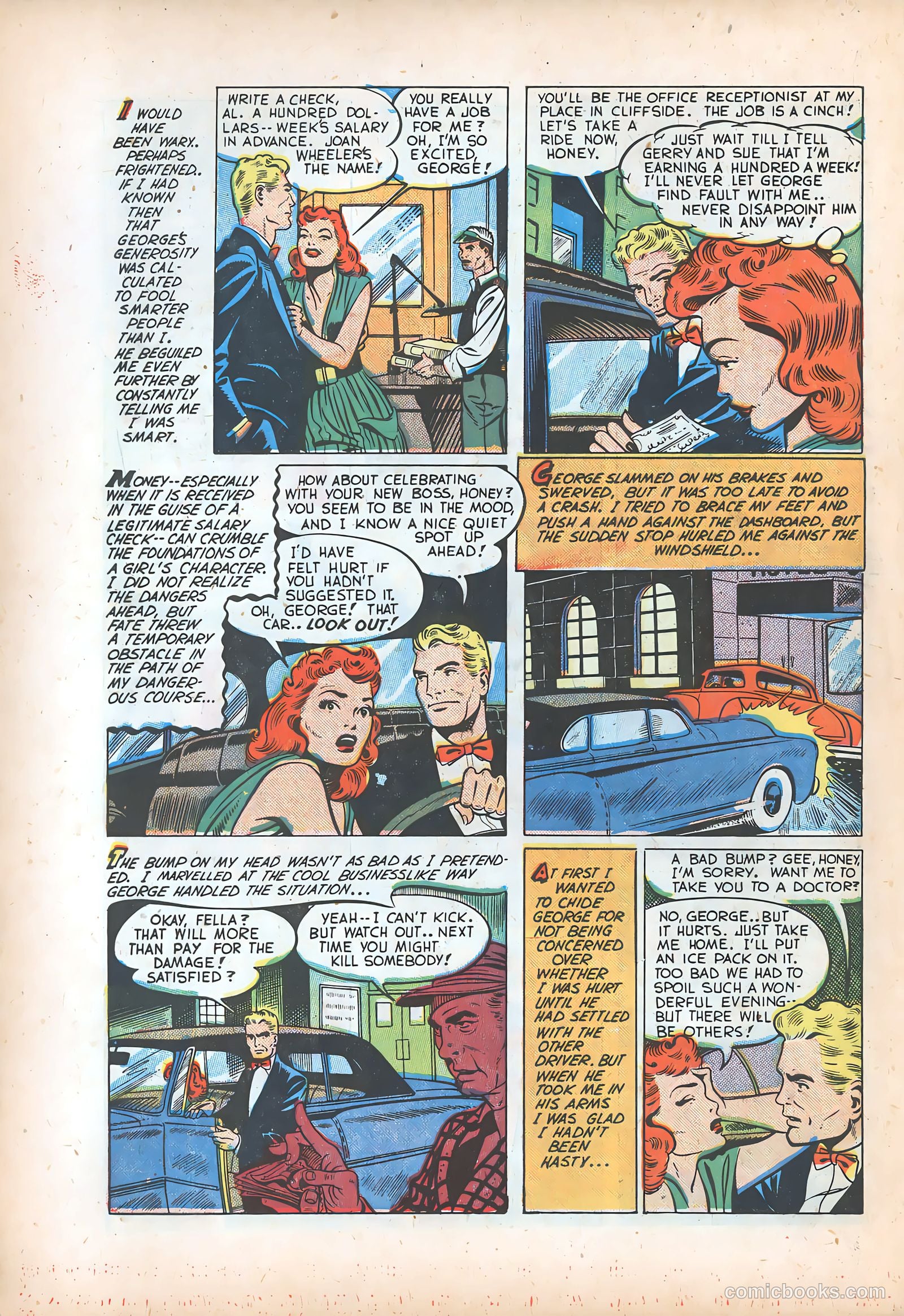 Pictorial Romances #7 — page 7 of 37