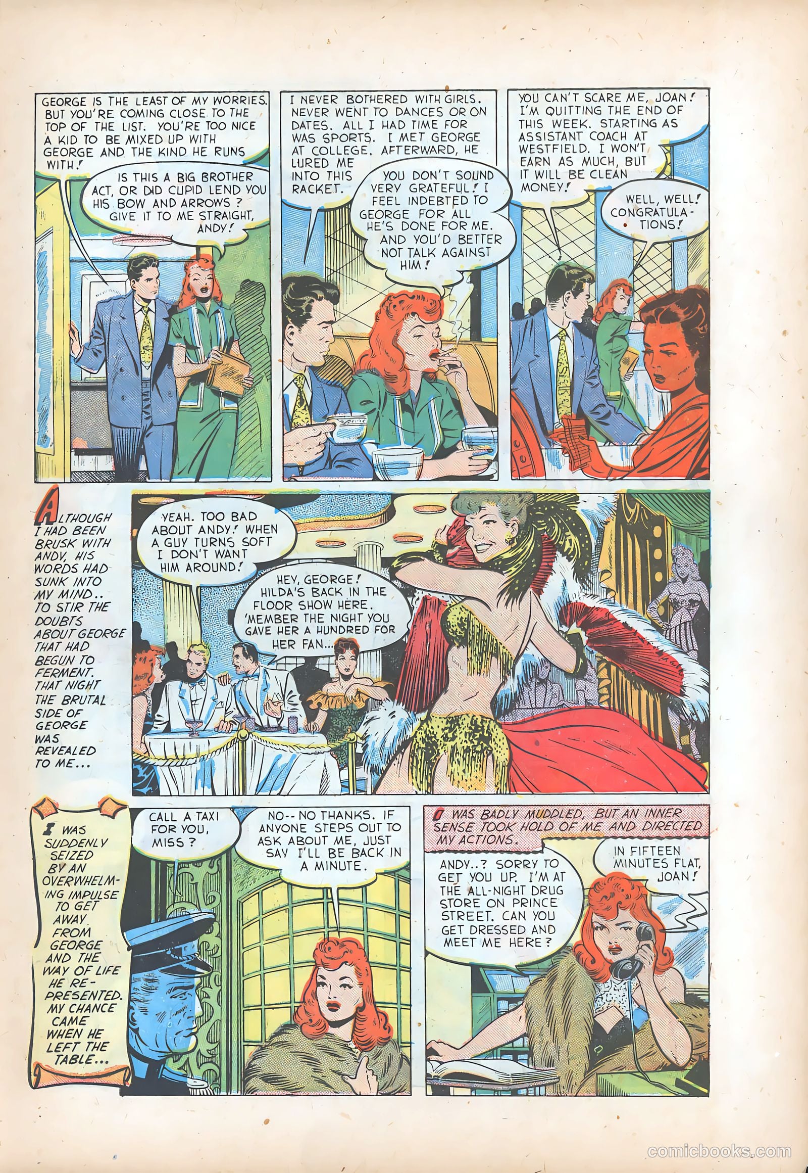 Pictorial Romances #7 — page 10 of 37