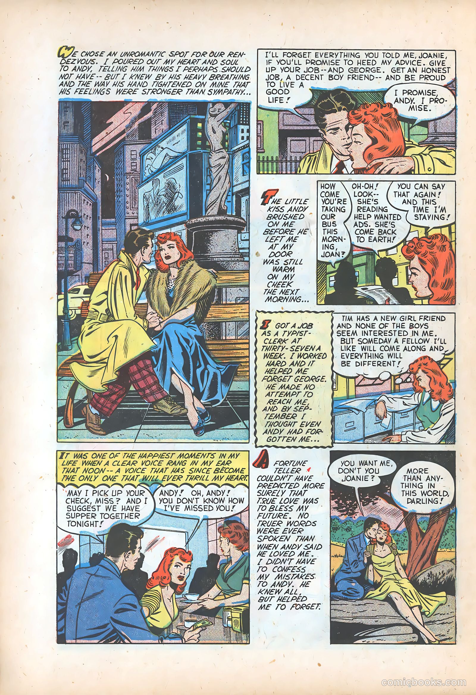 Pictorial Romances #7 — page 11 of 37