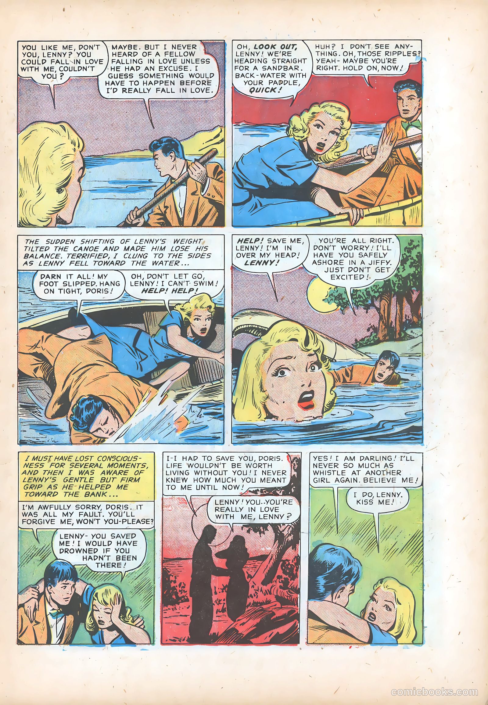 Pictorial Romances #7 — page 18 of 37