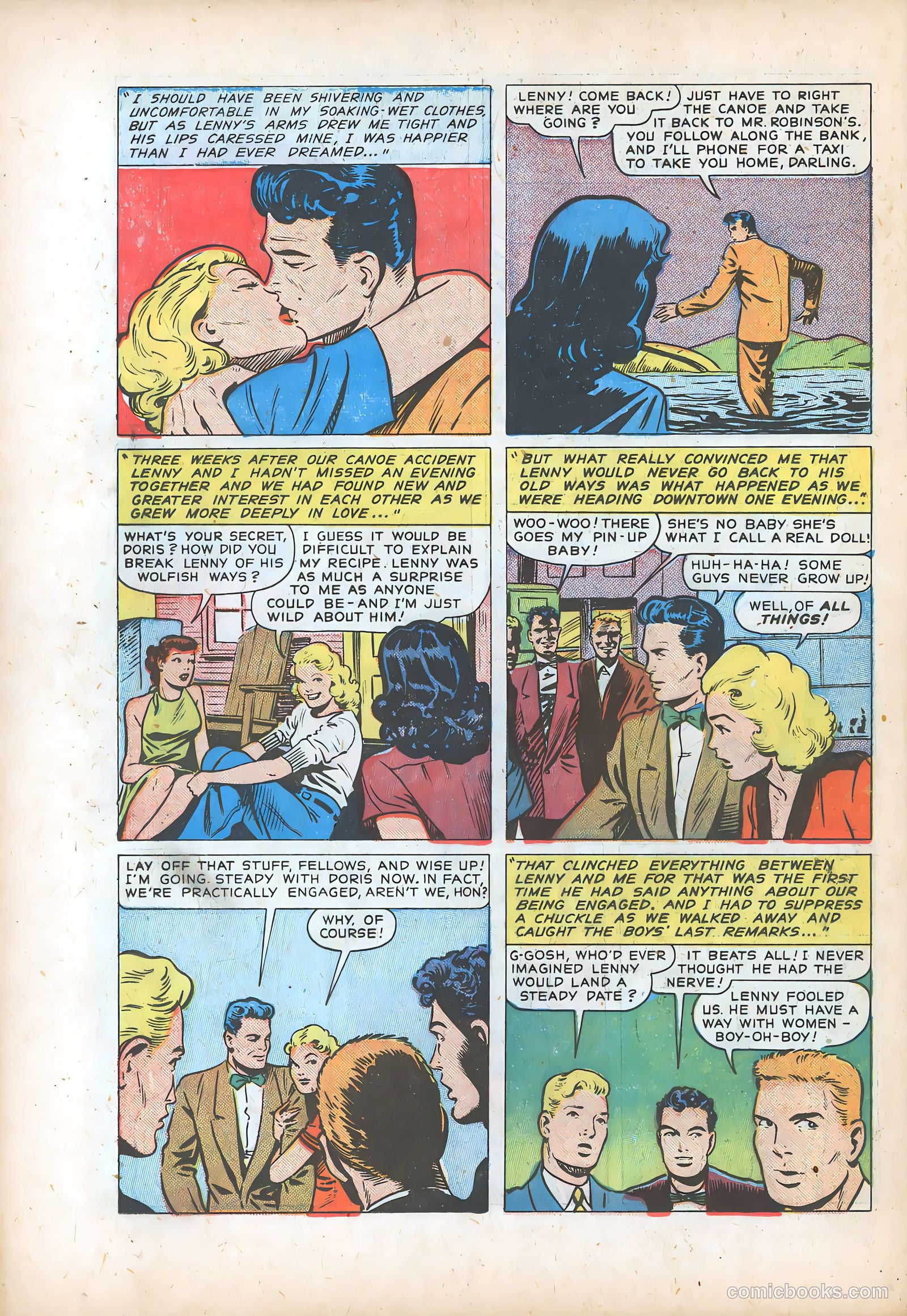 Pictorial Romances #7 — page 19 of 37