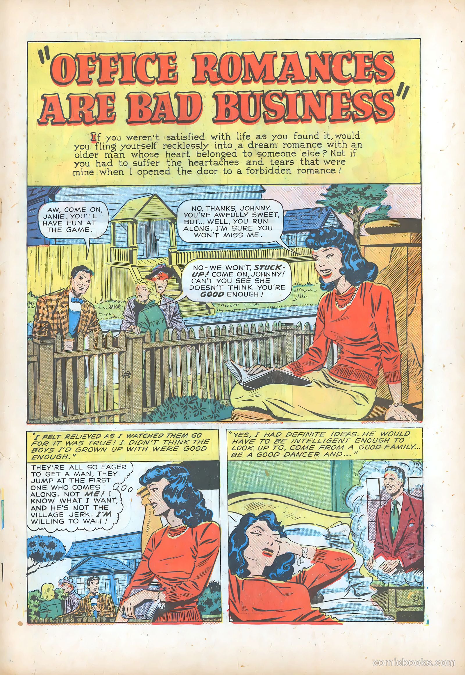 Pictorial Romances #7 — page 20 of 37