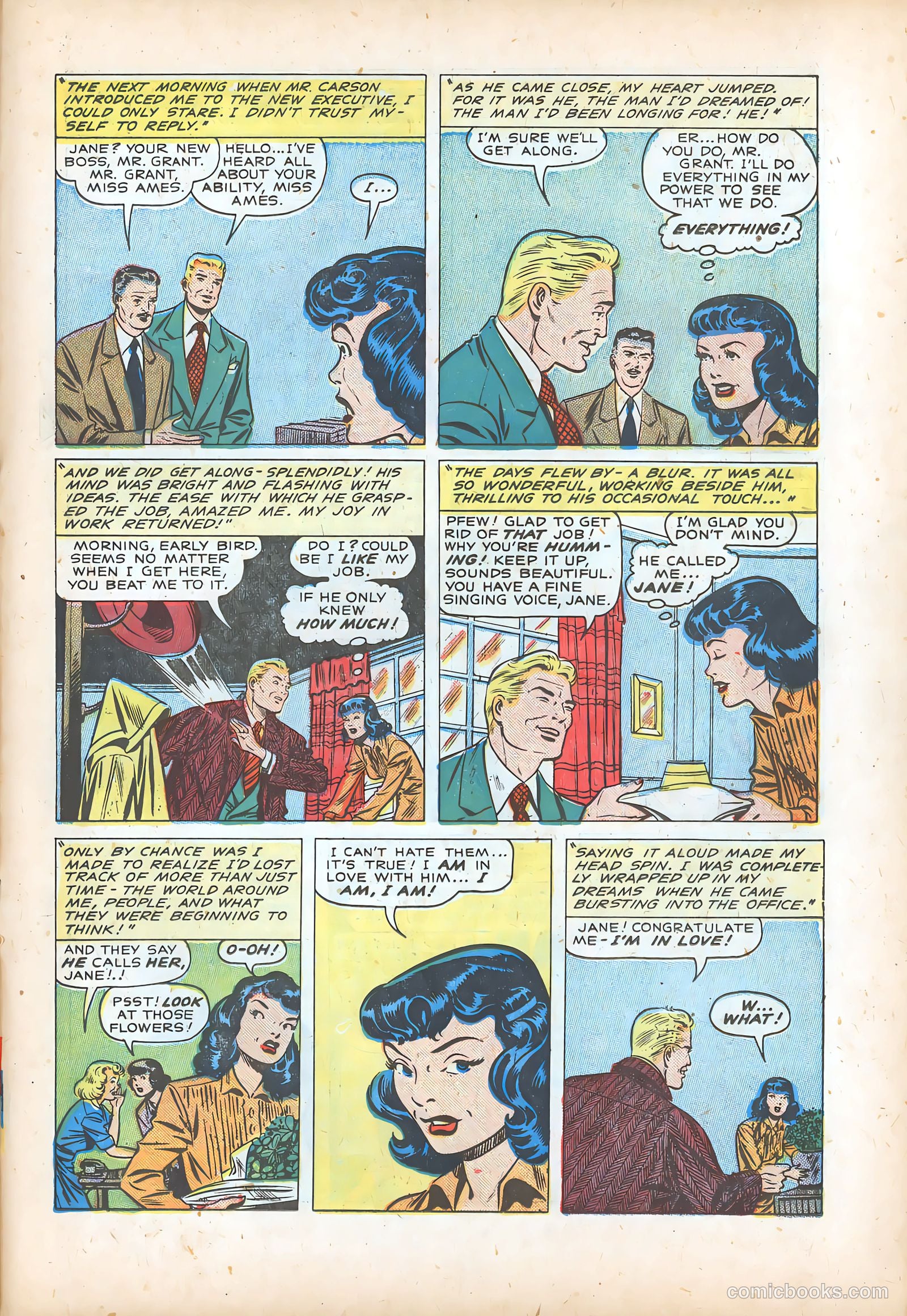 Pictorial Romances #7 — page 24 of 37