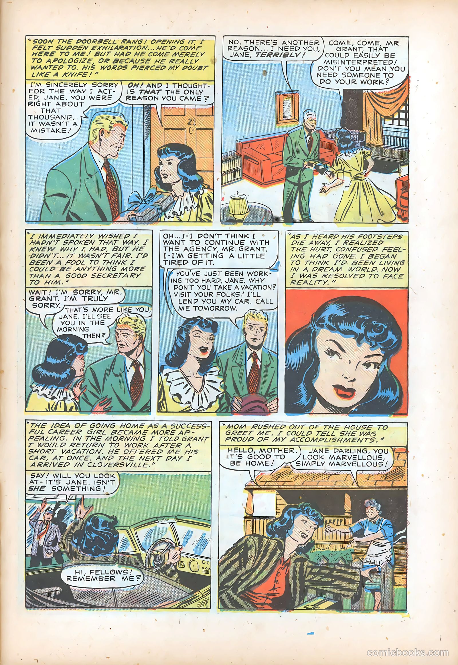 Pictorial Romances #7 — page 26 of 37