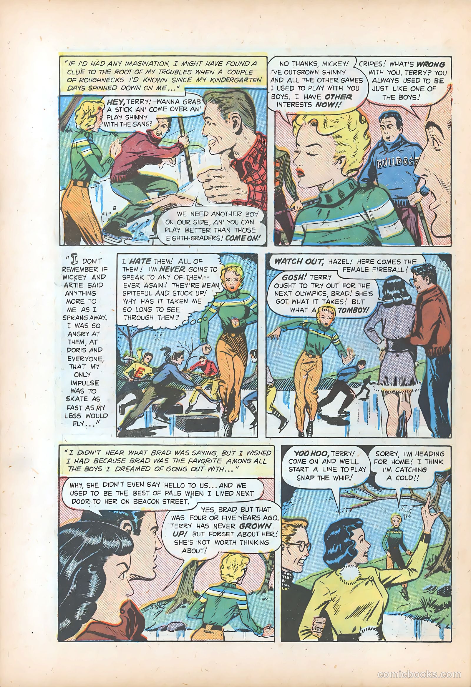 Pictorial Romances #7 — page 29 of 37