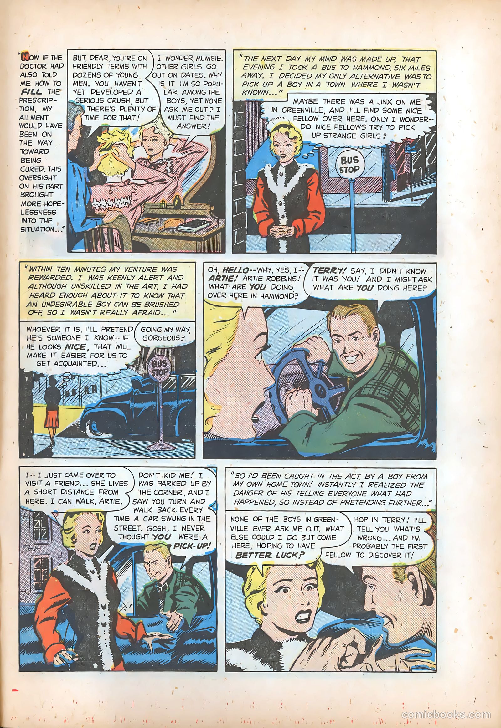 Pictorial Romances #7 — page 32 of 37