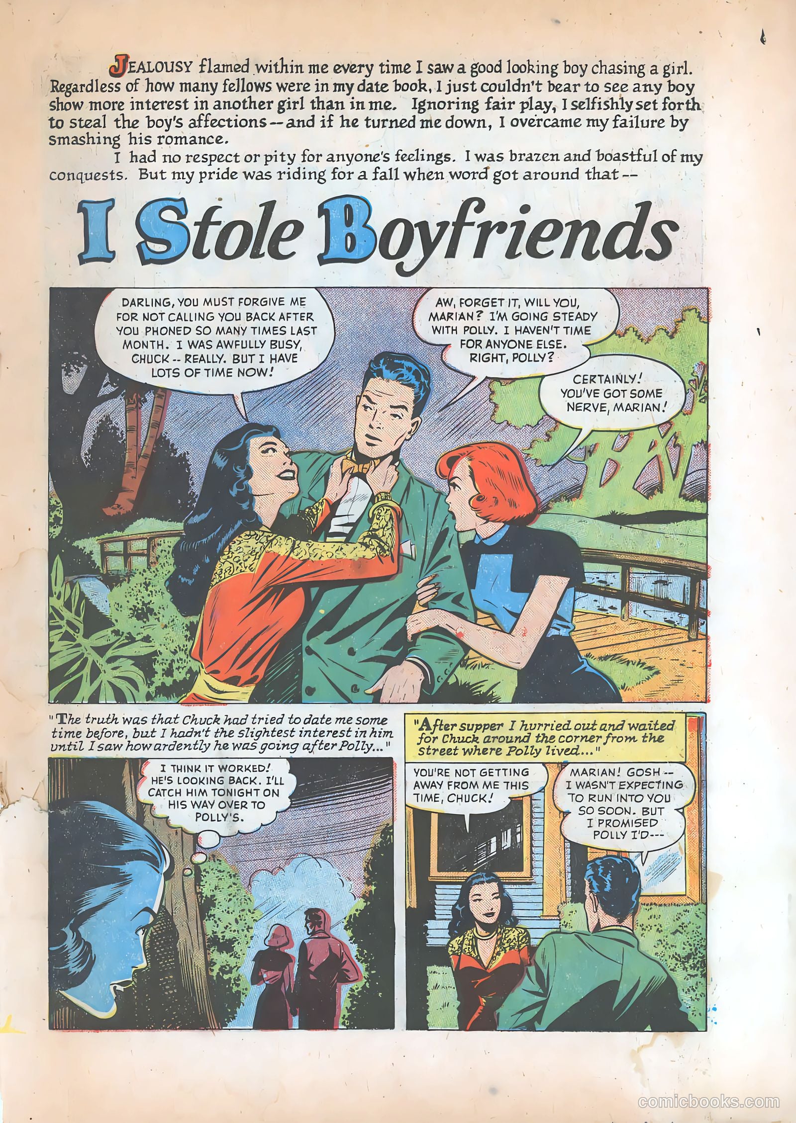 Pictorial Romances #8 — page 3 of 36