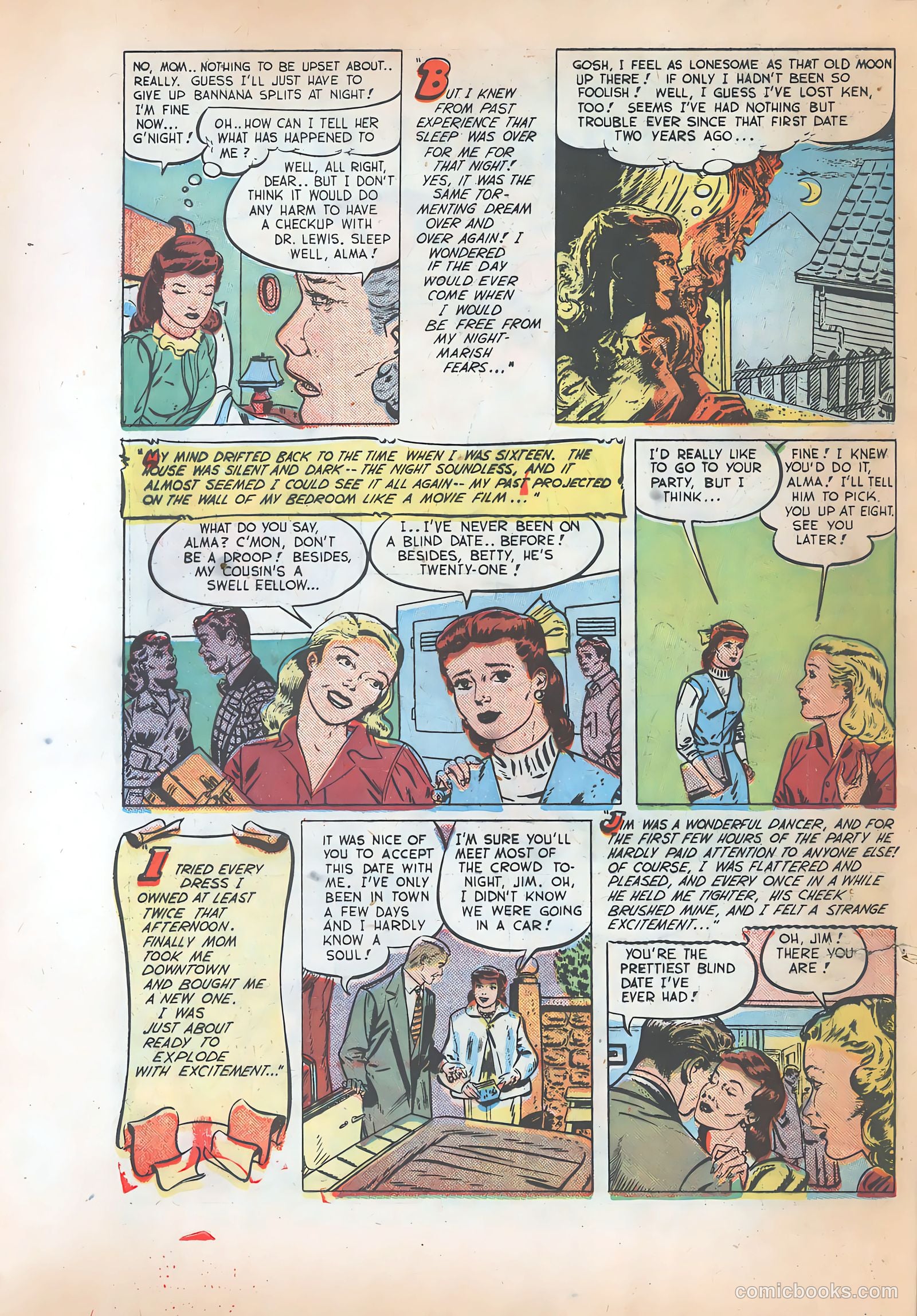 Pictorial Romances #8 — page 12 of 36