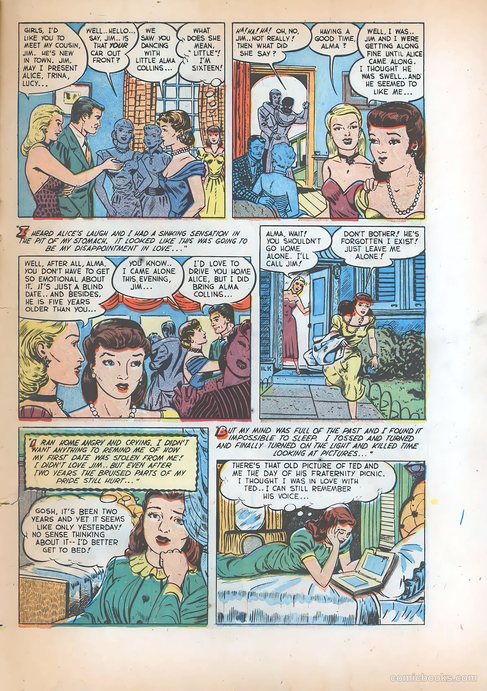 Pictorial Romances #8 — page 13 of 36