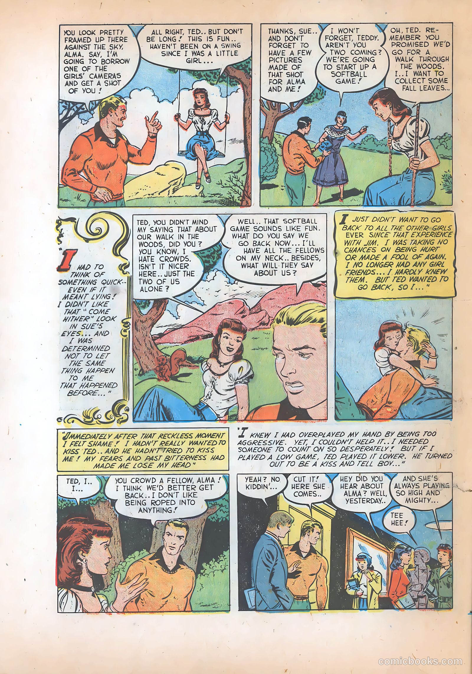 Pictorial Romances #8 — page 14 of 36