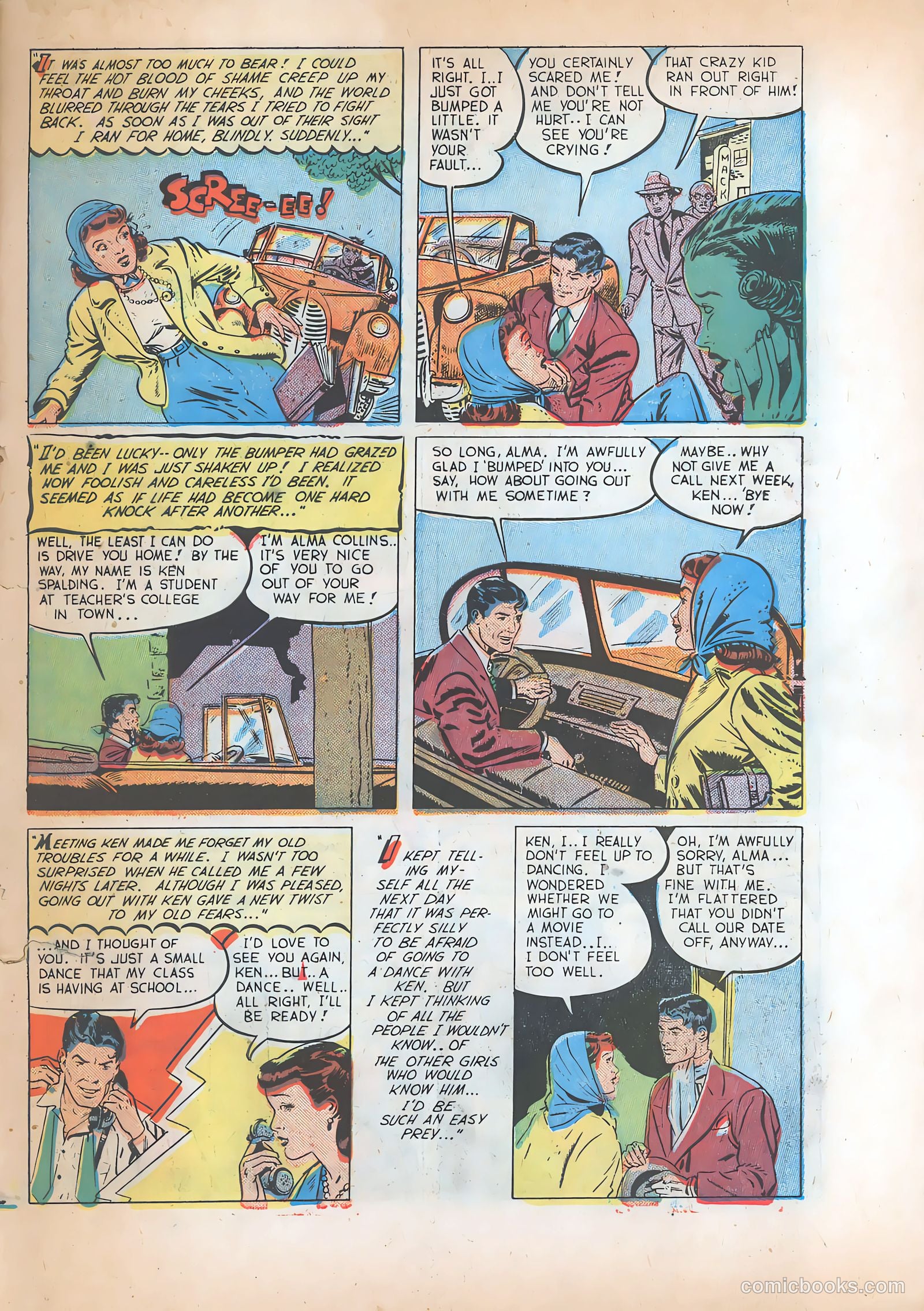 Pictorial Romances #8 — page 15 of 36
