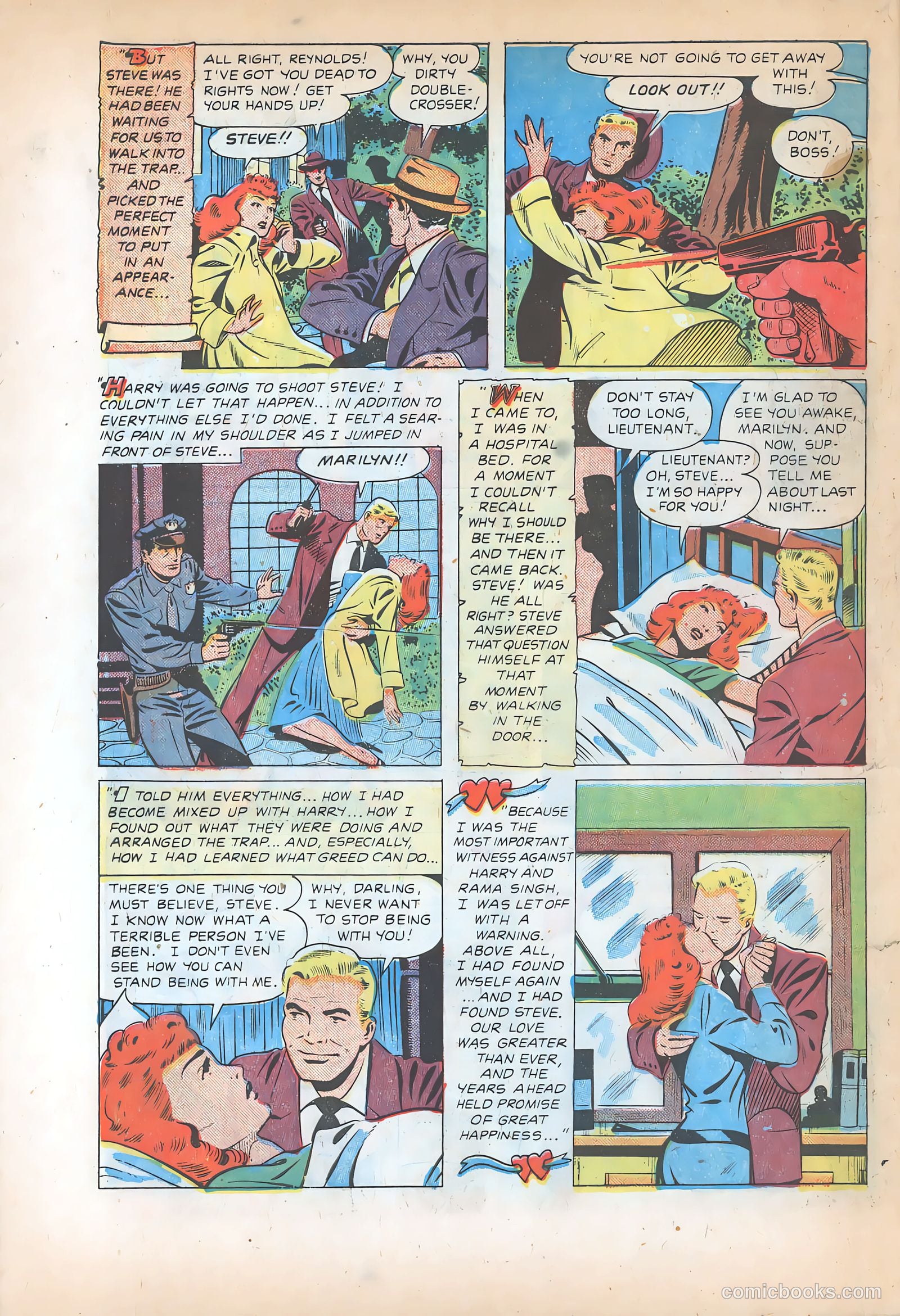 Pictorial Romances #8 — page 26 of 36