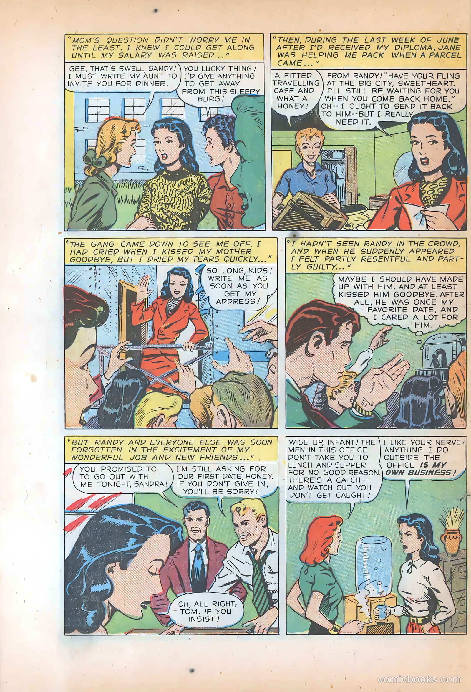 Pictorial Romances #8 — page 30 of 36