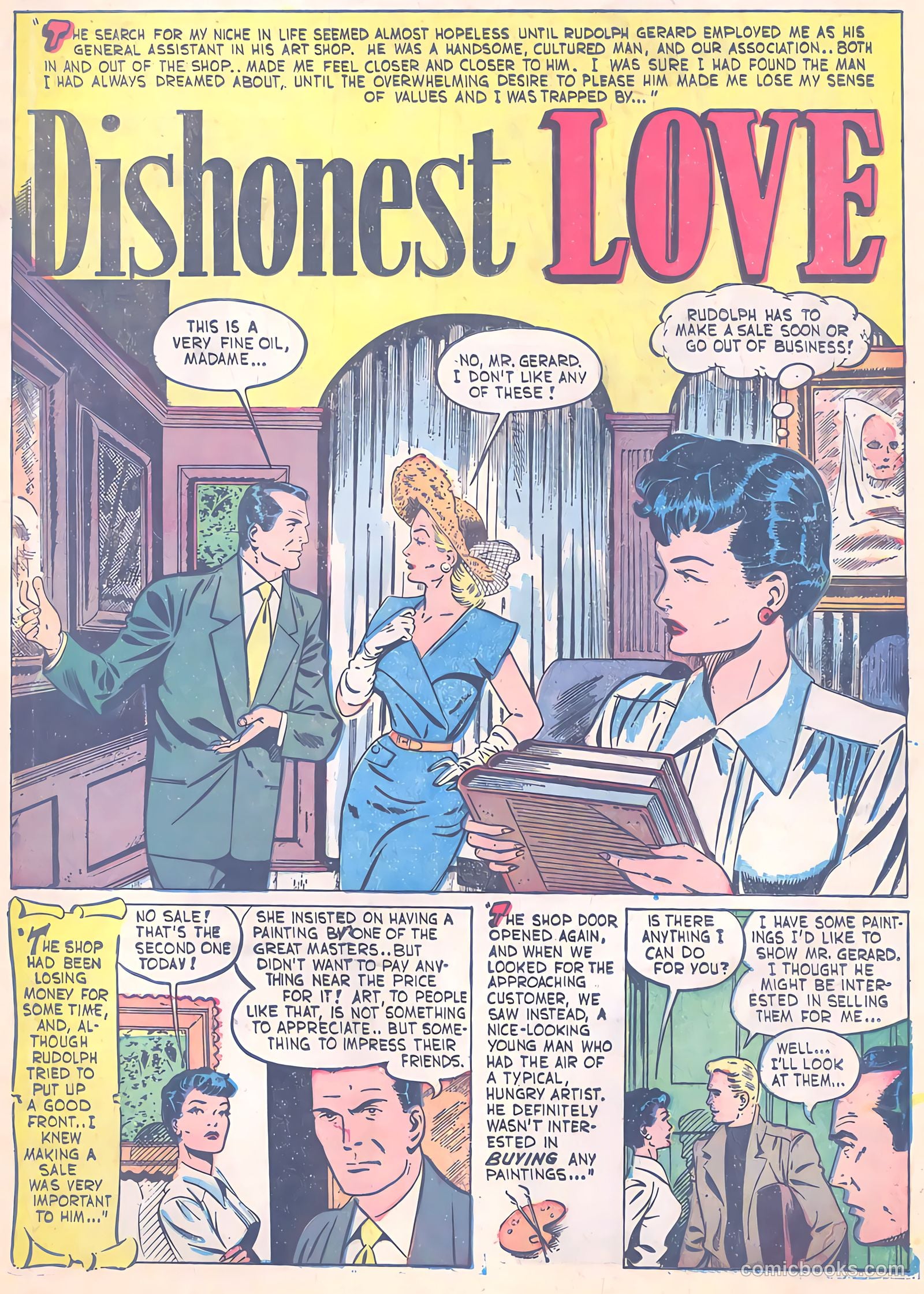 Pictorial Romances #9 — page 3 of 36