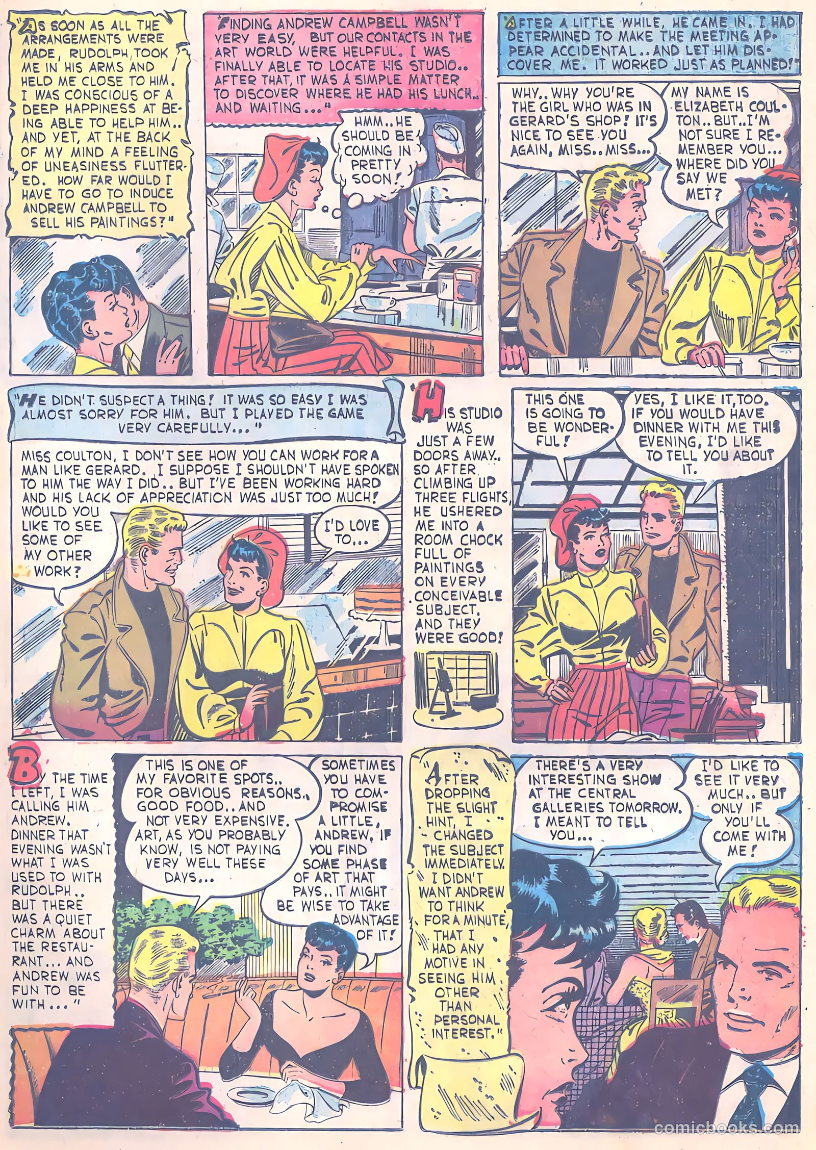 Pictorial Romances #9 — page 5 of 36