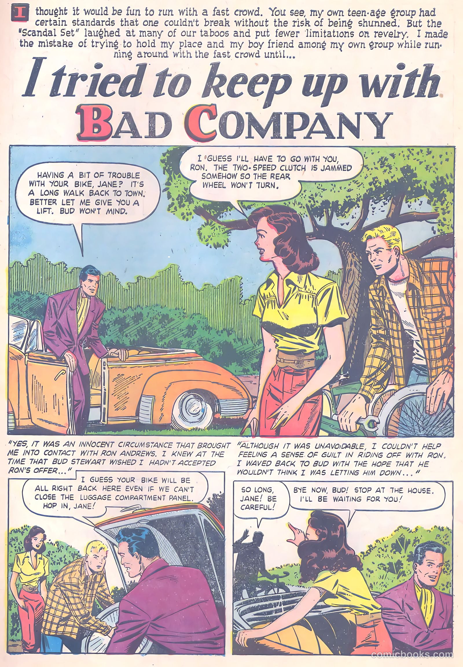 Pictorial Romances #9 — page 11 of 36