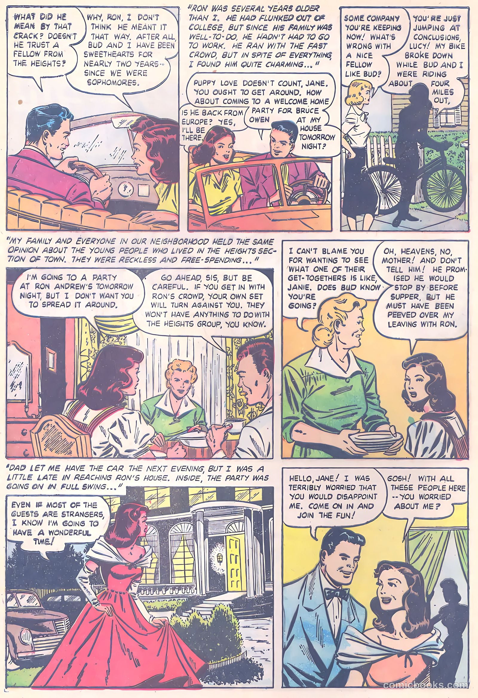 Pictorial Romances #9 — page 12 of 36