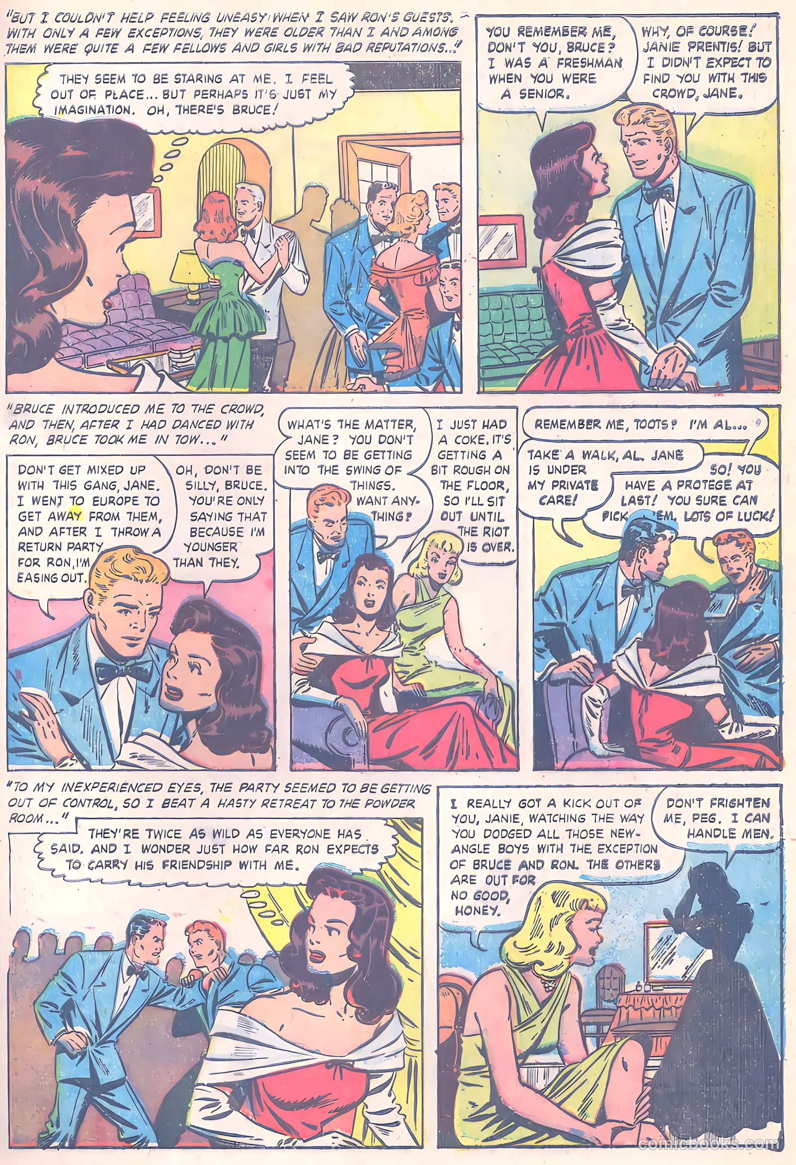 Pictorial Romances #9 — page 13 of 36
