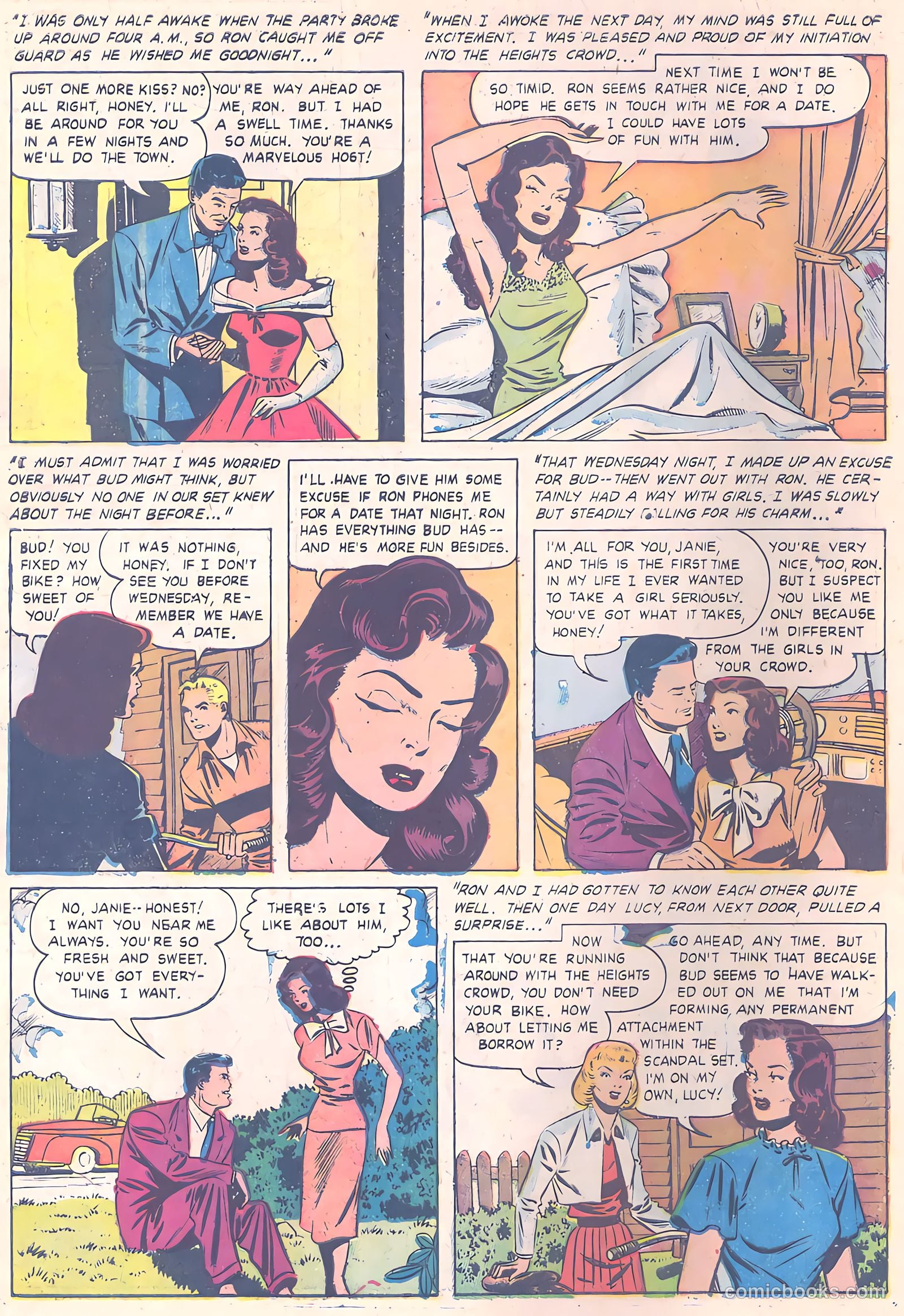 Pictorial Romances #9 — page 14 of 36