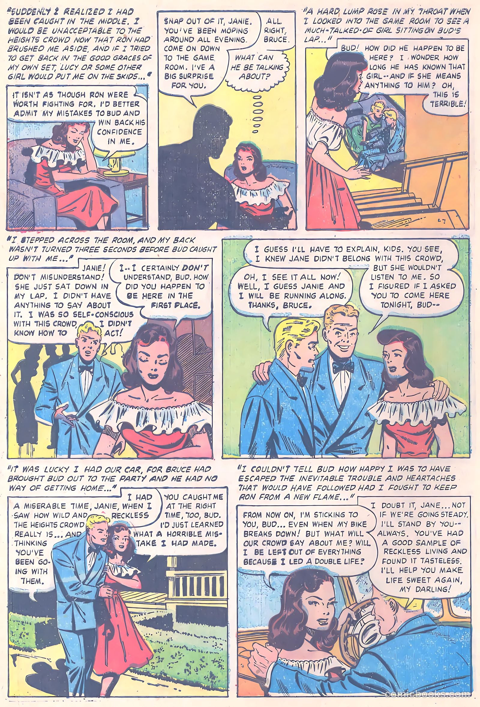 Pictorial Romances #9 — page 16 of 36