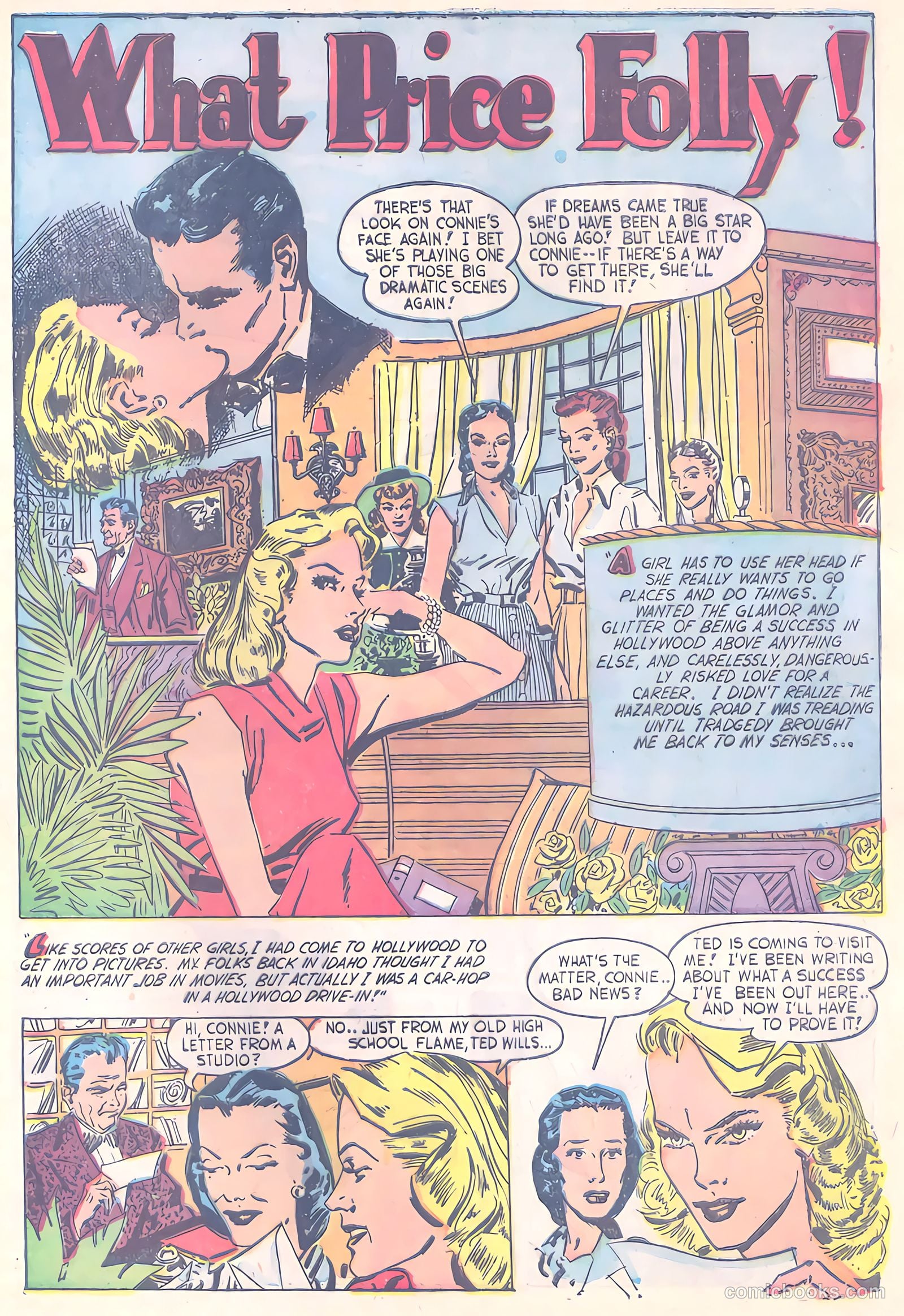 Pictorial Romances #9 — page 17 of 36