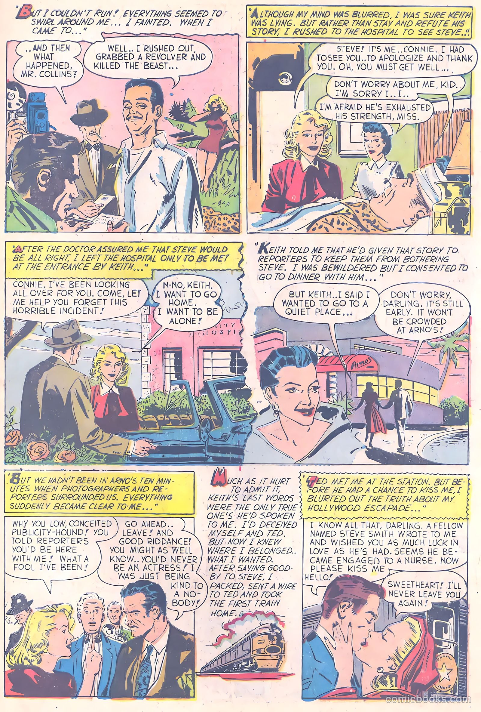 Pictorial Romances #9 — page 23 of 36