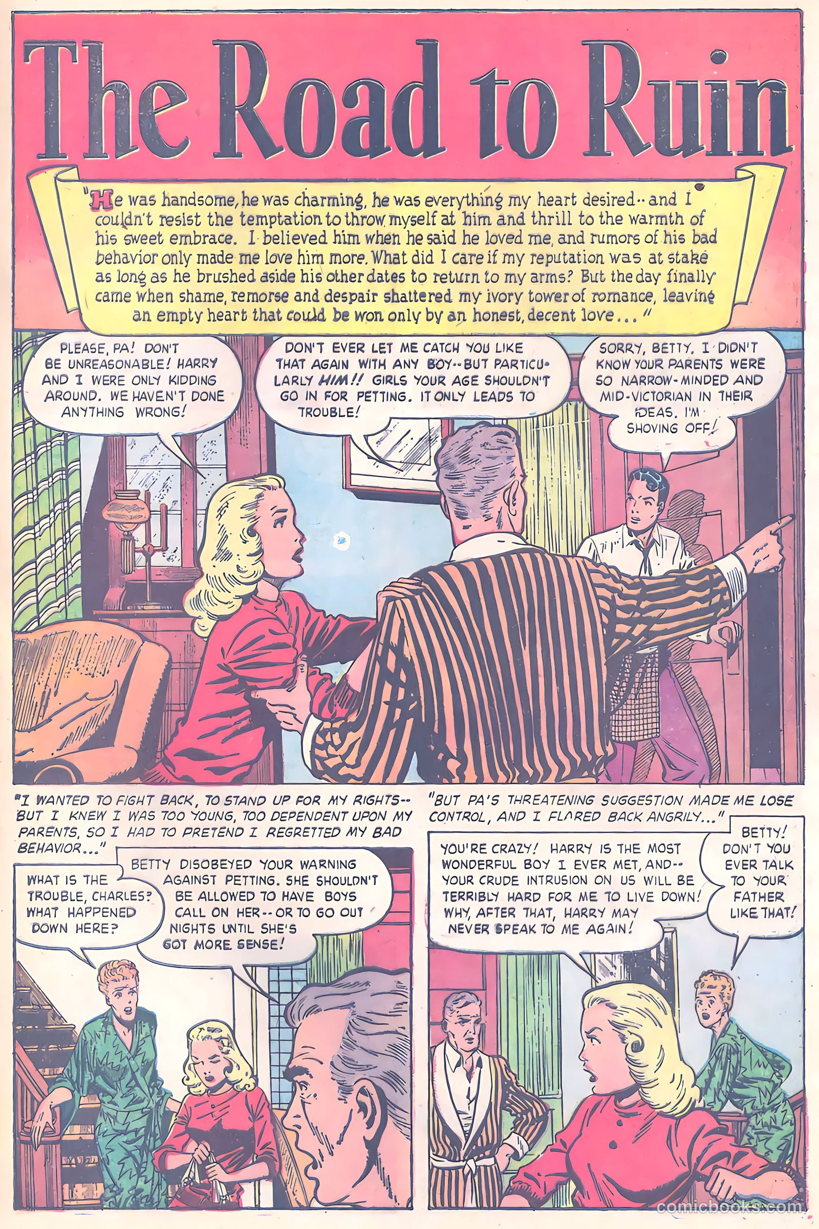 Pictorial Romances #9 — page 25 of 36