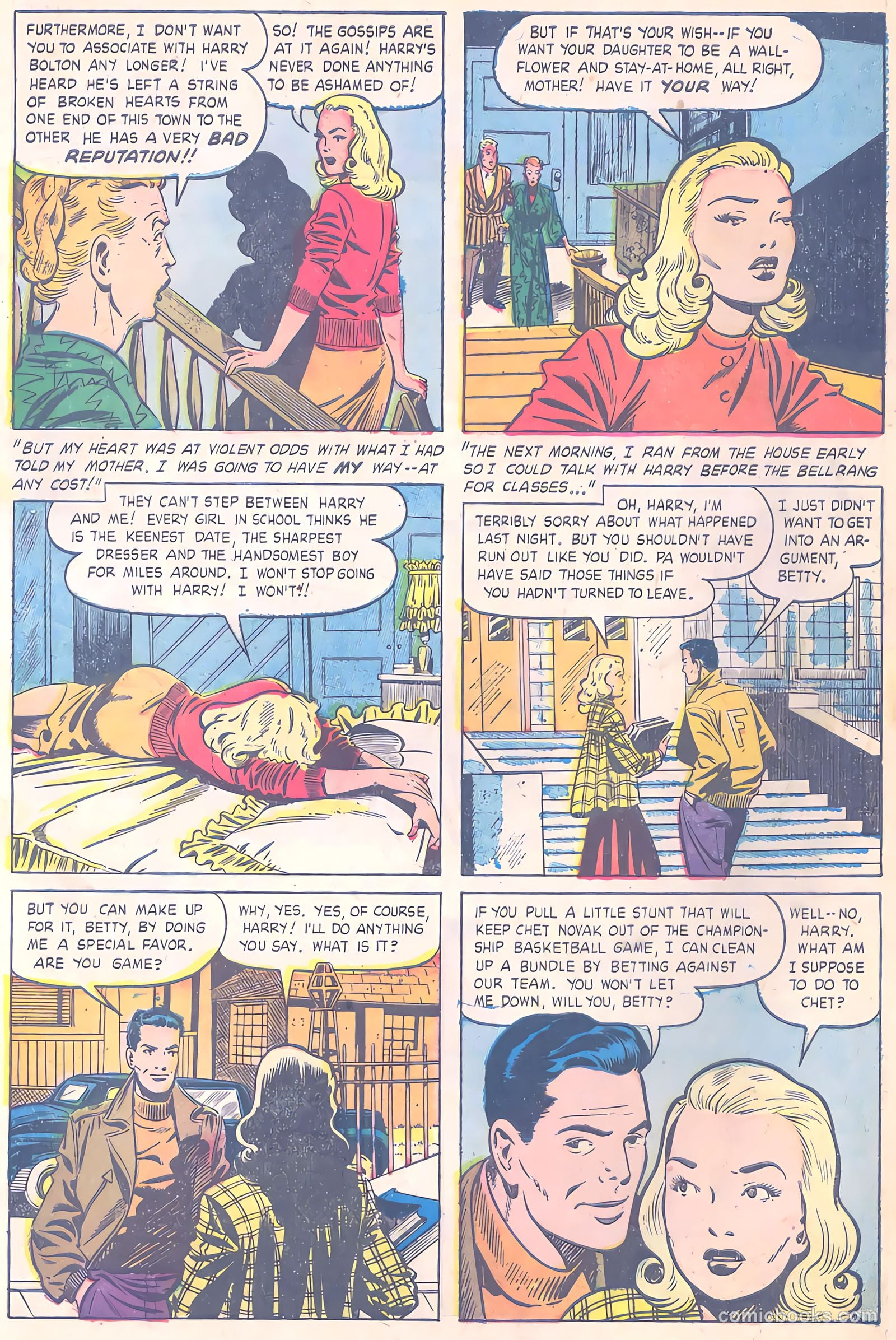 Pictorial Romances #9 — page 26 of 36