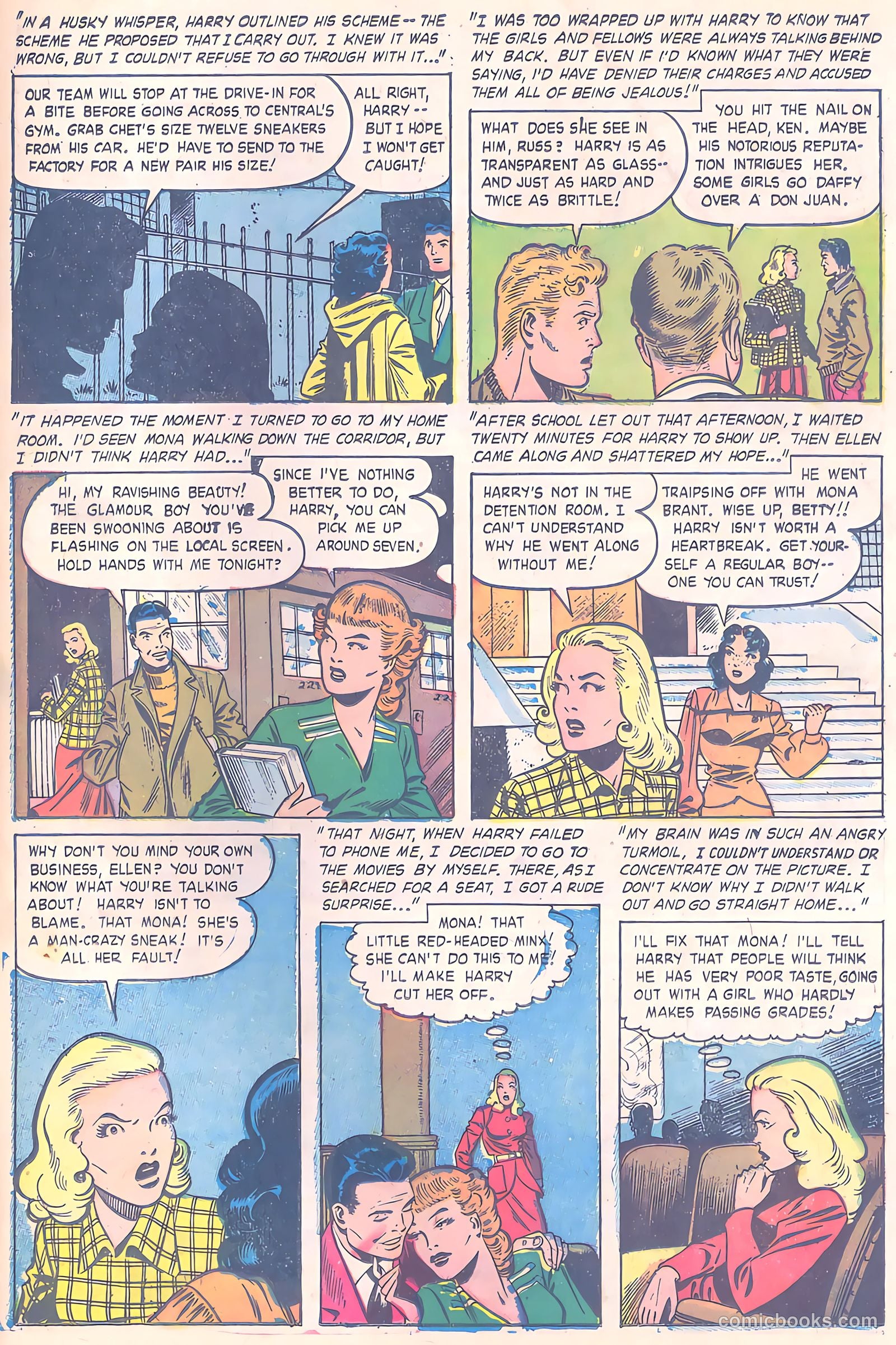 Pictorial Romances #9 — page 27 of 36