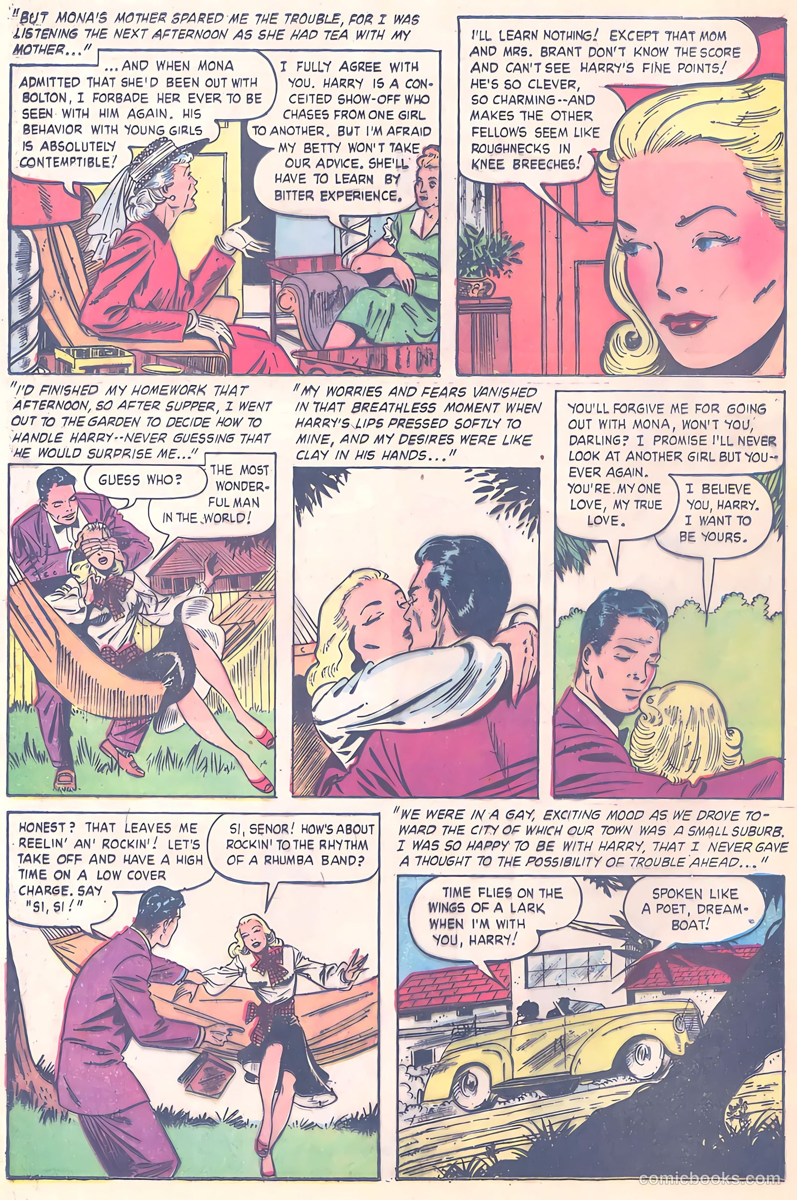 Pictorial Romances #9 — page 28 of 36