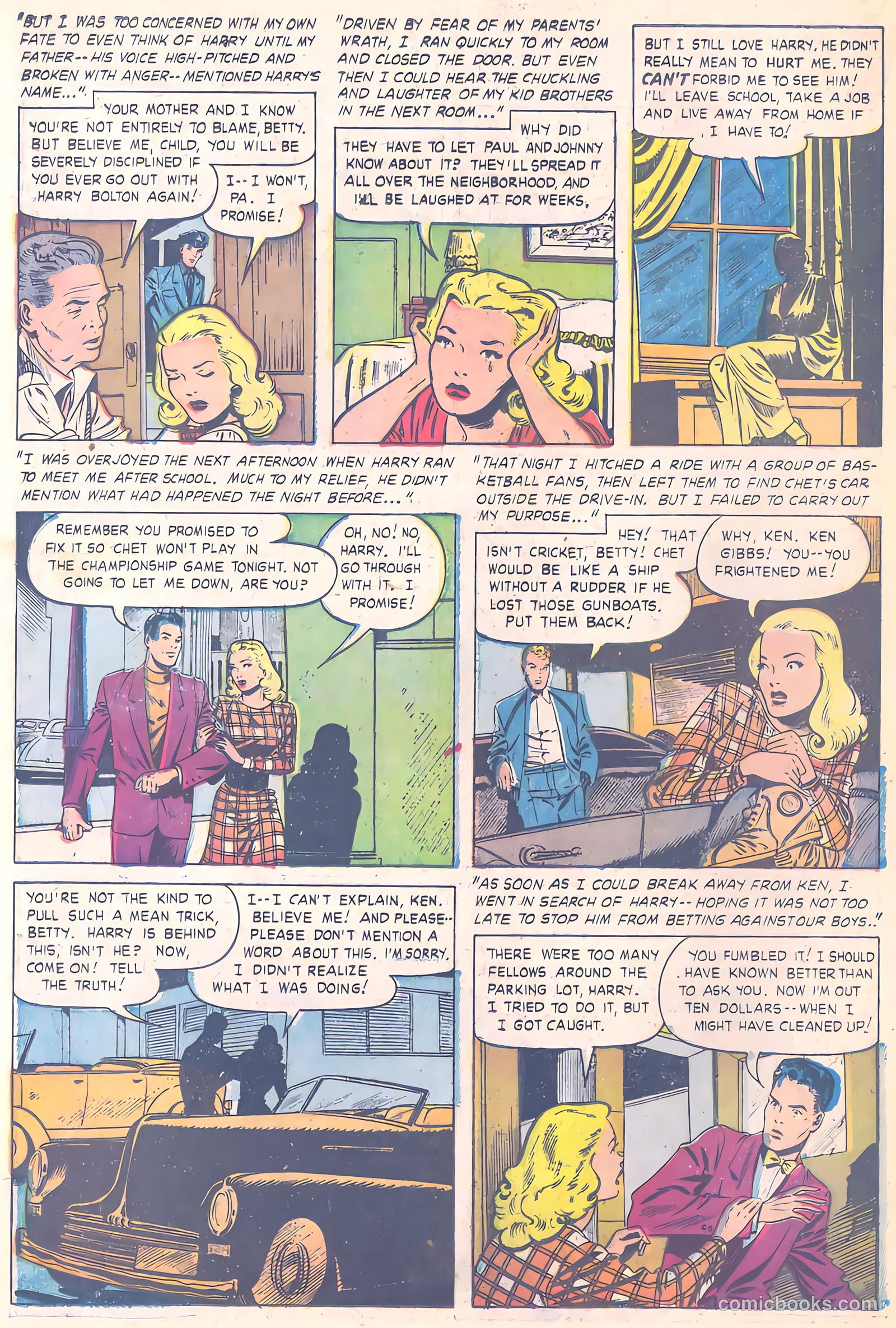 Pictorial Romances #9 — page 30 of 36