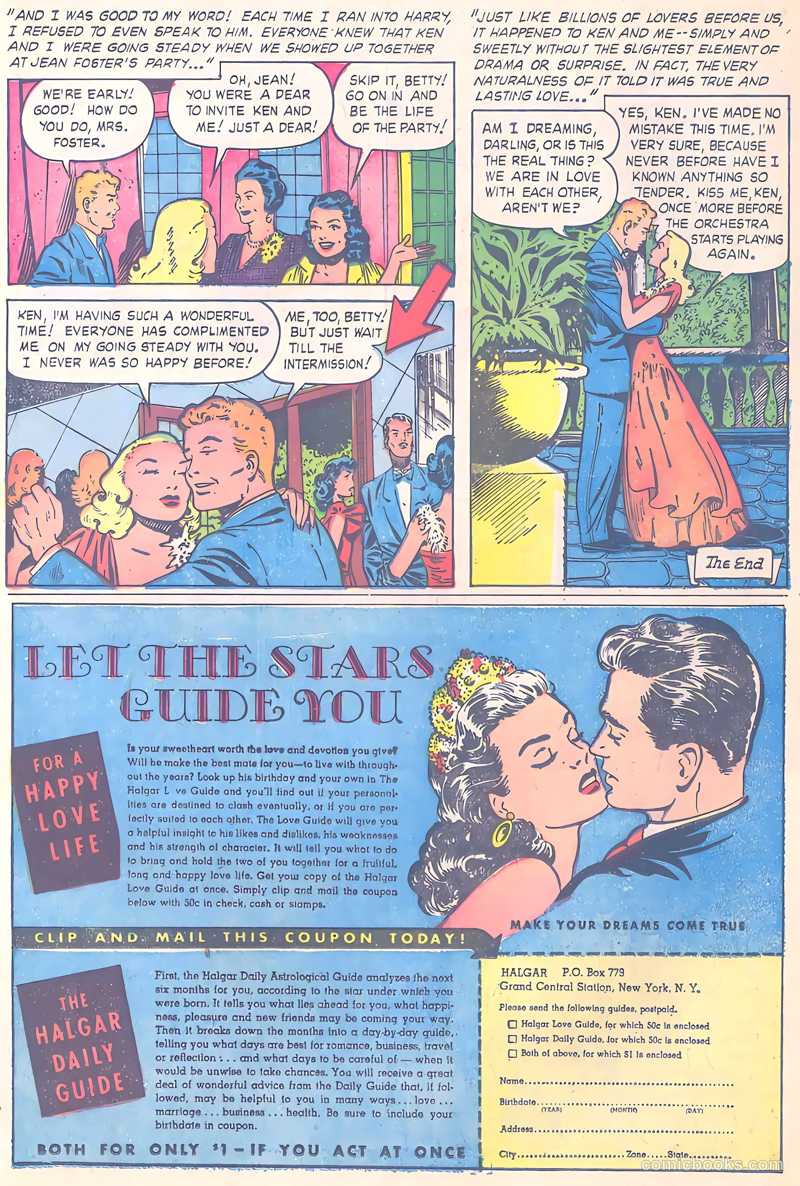 Pictorial Romances #9 — page 34 of 36