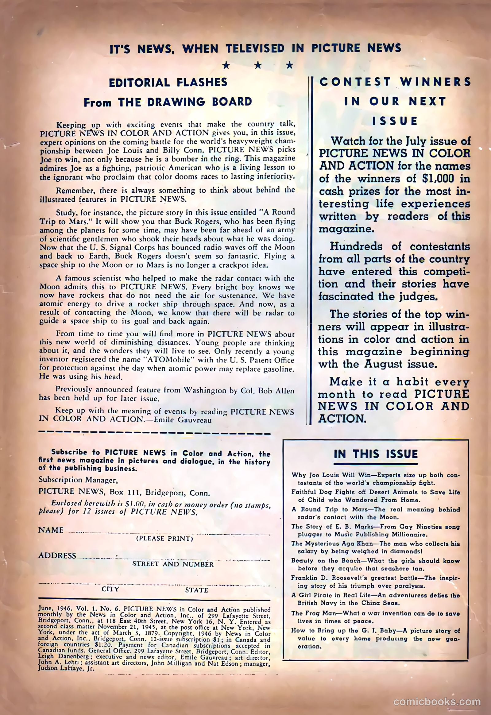 Picture News #6 — page 2 of 36