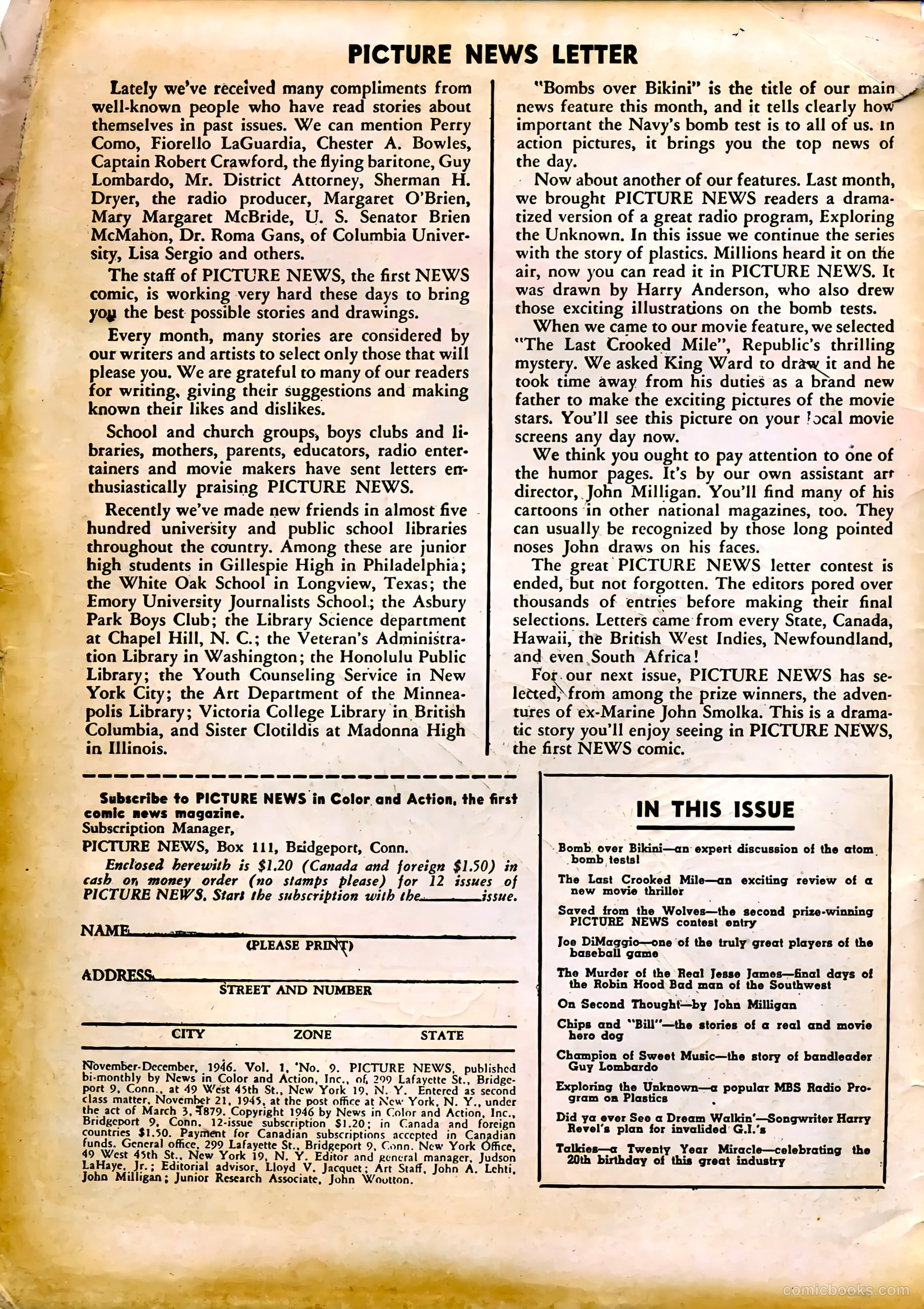 Picture News #9 — page 2 of 52