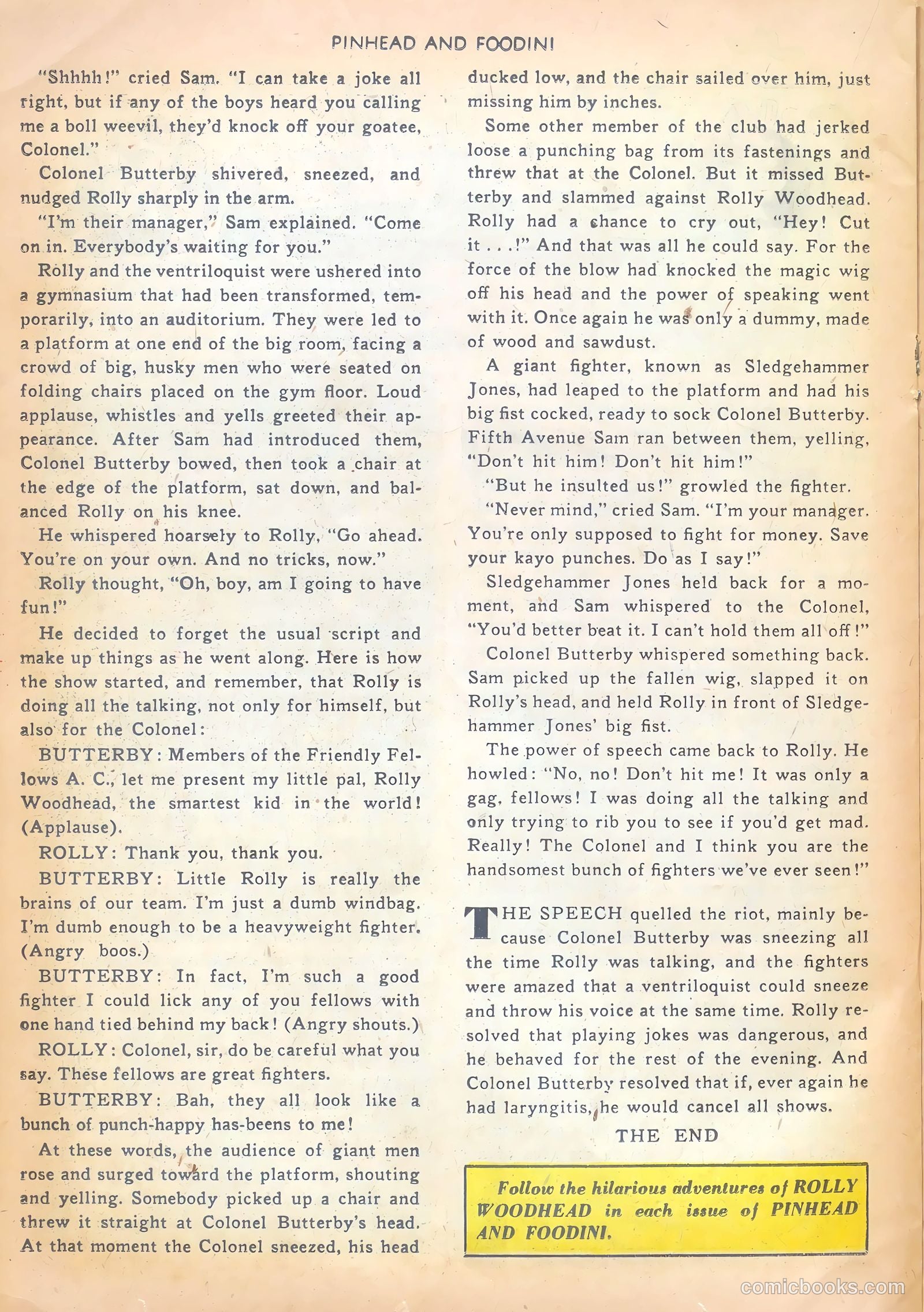Pinhead and Foodini #3 — page 22 of 36