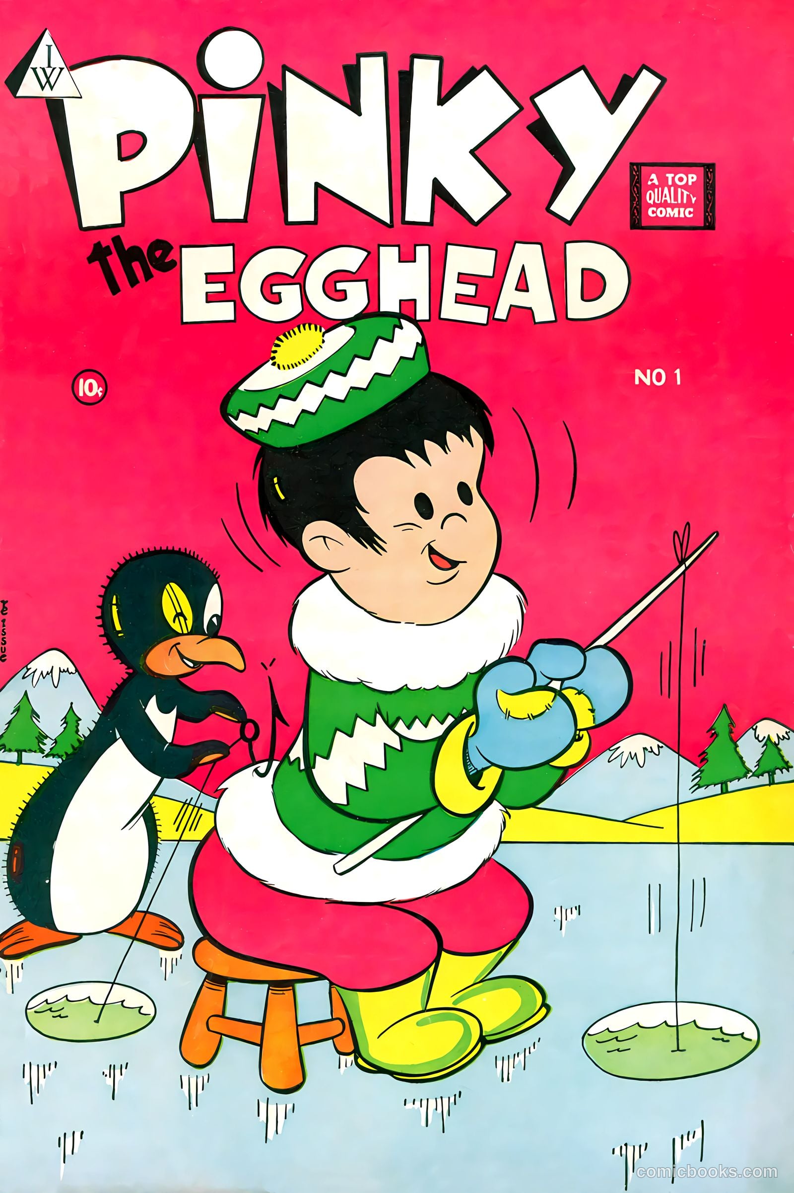 Pinky the Egghead #1 — page 1 of 36