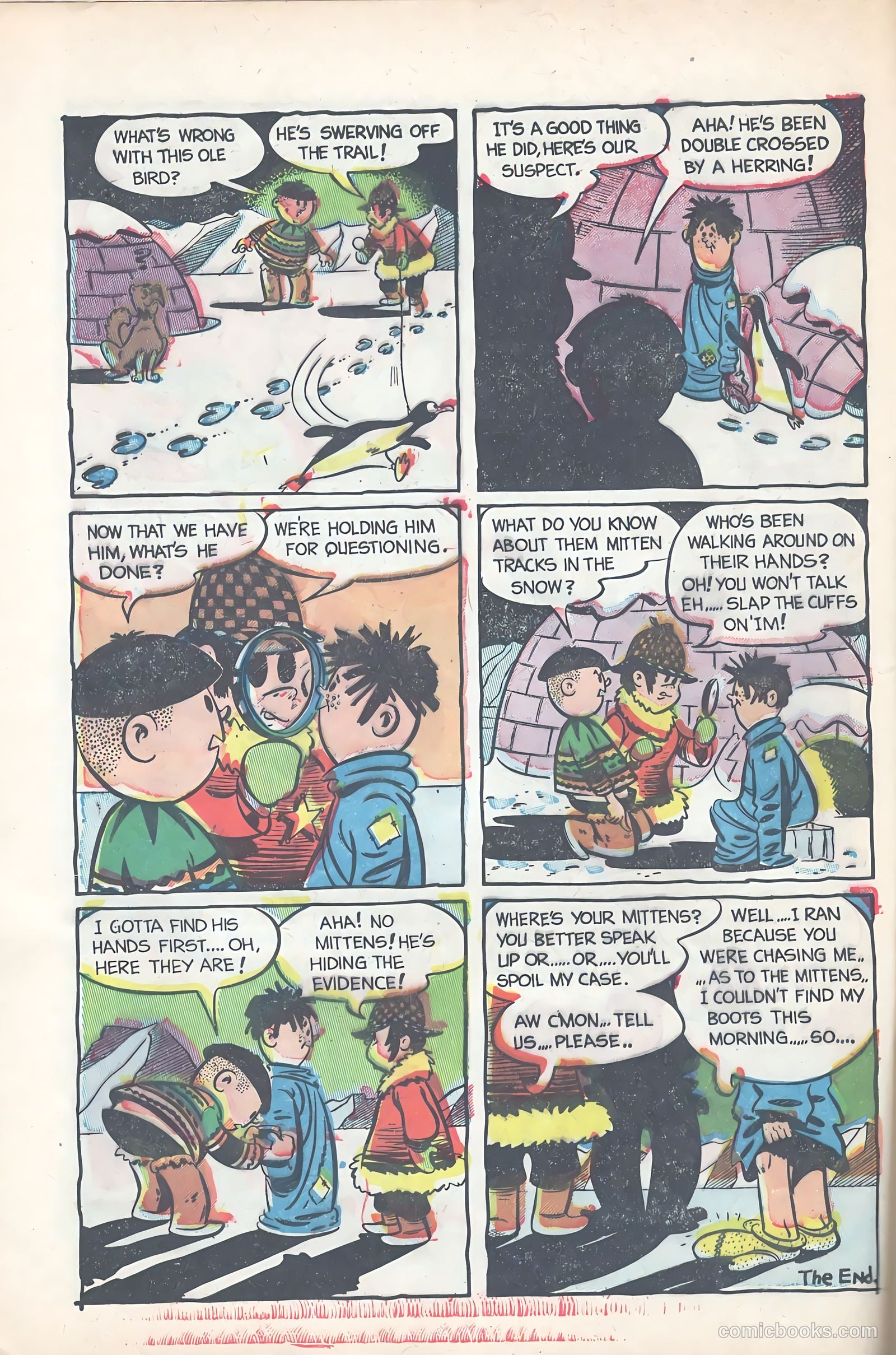 Pinky the Egghead #14 — page 32 of 36