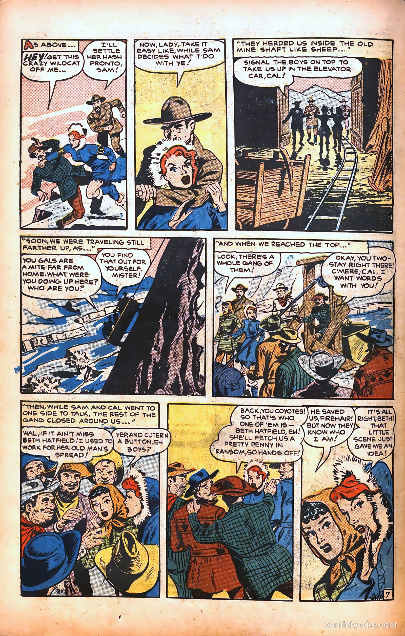 Pioneer West Romances #3 — page 35 of 54