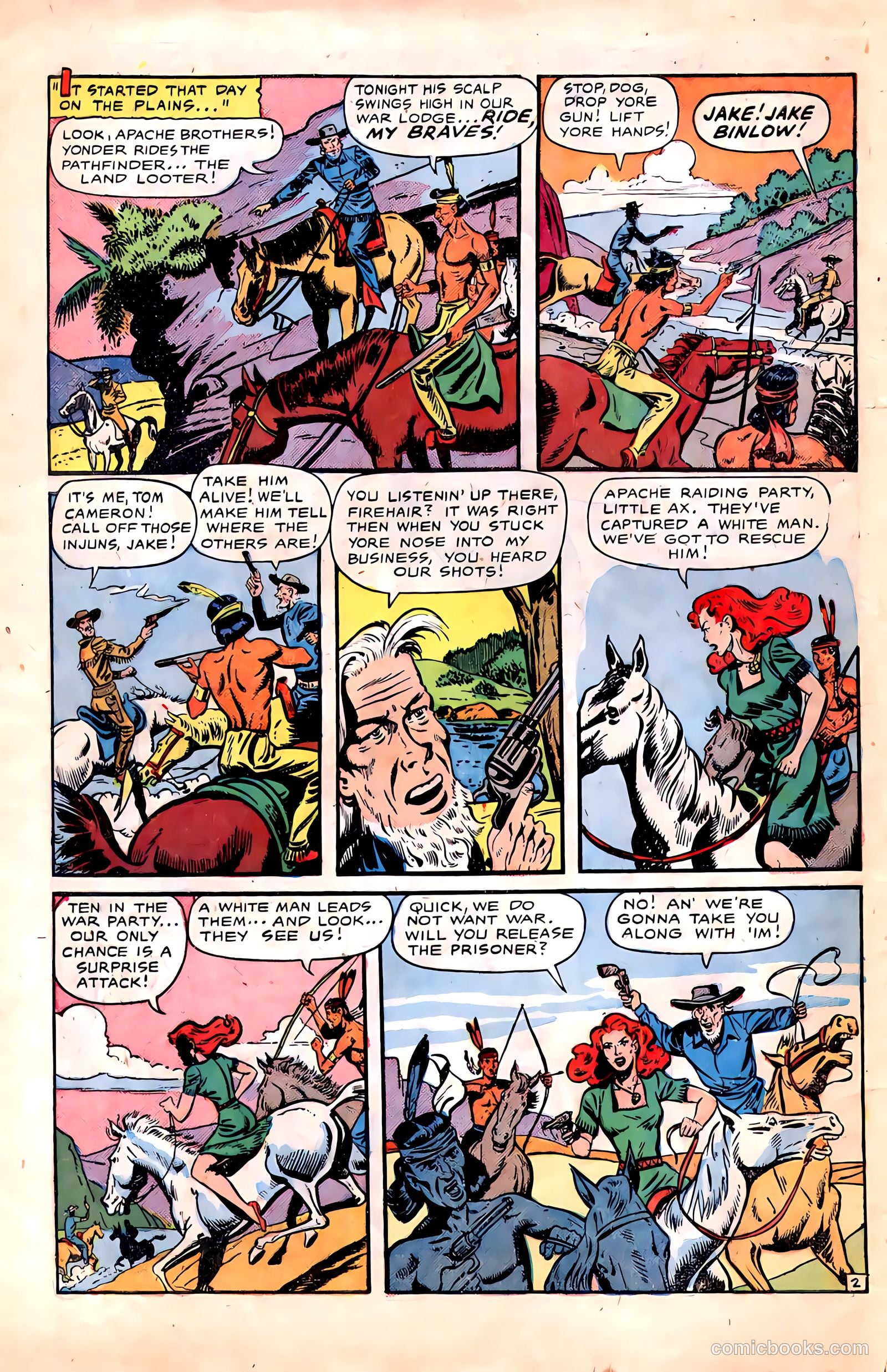 Pioneer West Romances #6 — page 4 of 36