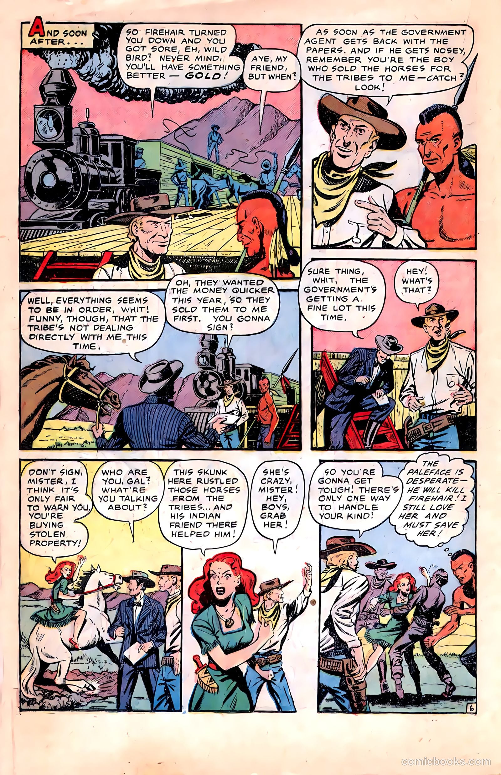 Pioneer West Romances #6 — page 20 of 36