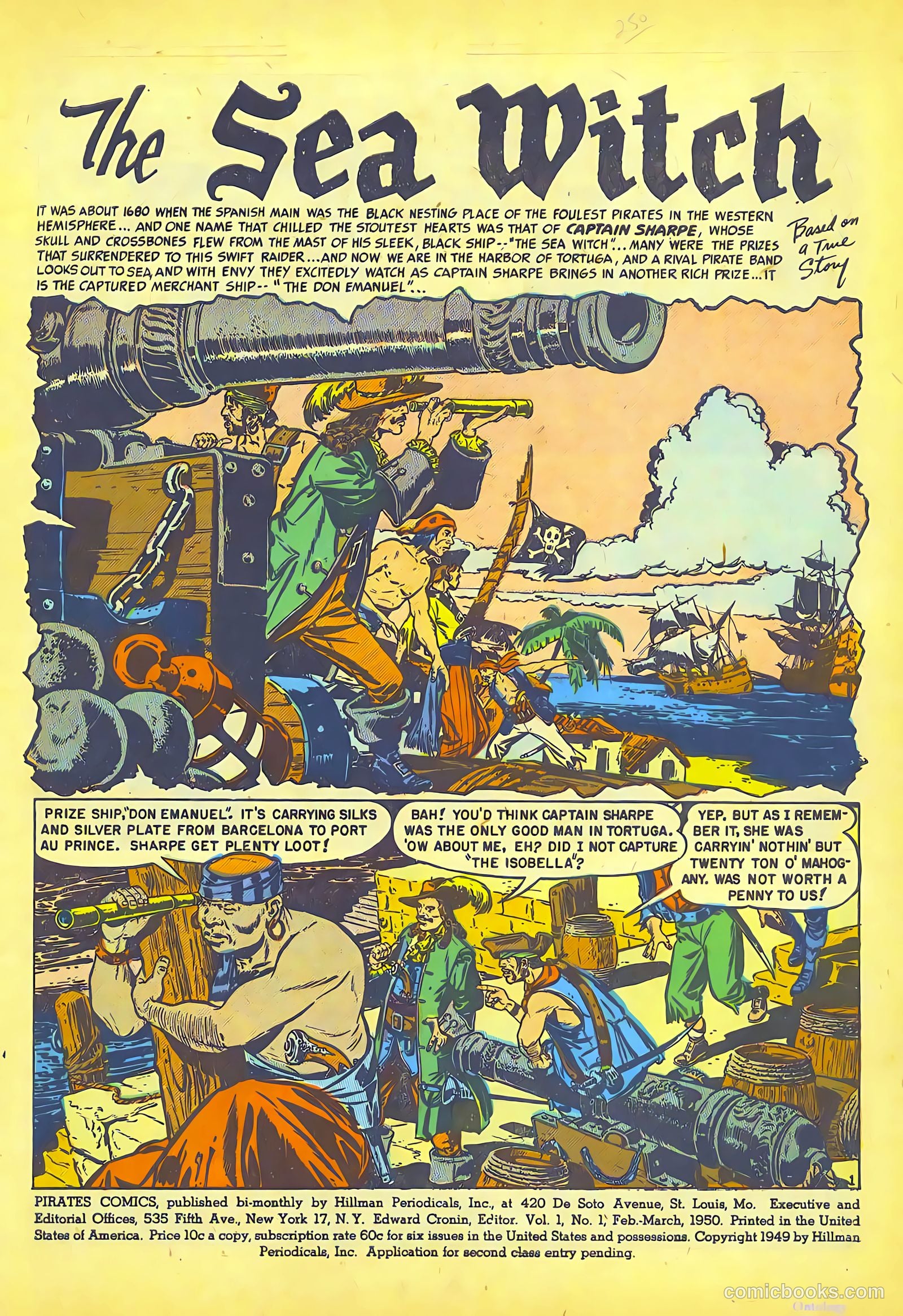 Pirates Comics #1 — page 3 of 52