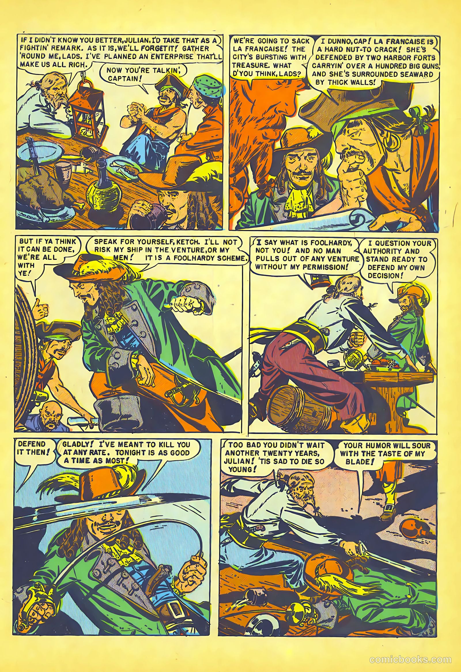 Pirates Comics #1 — page 5 of 52