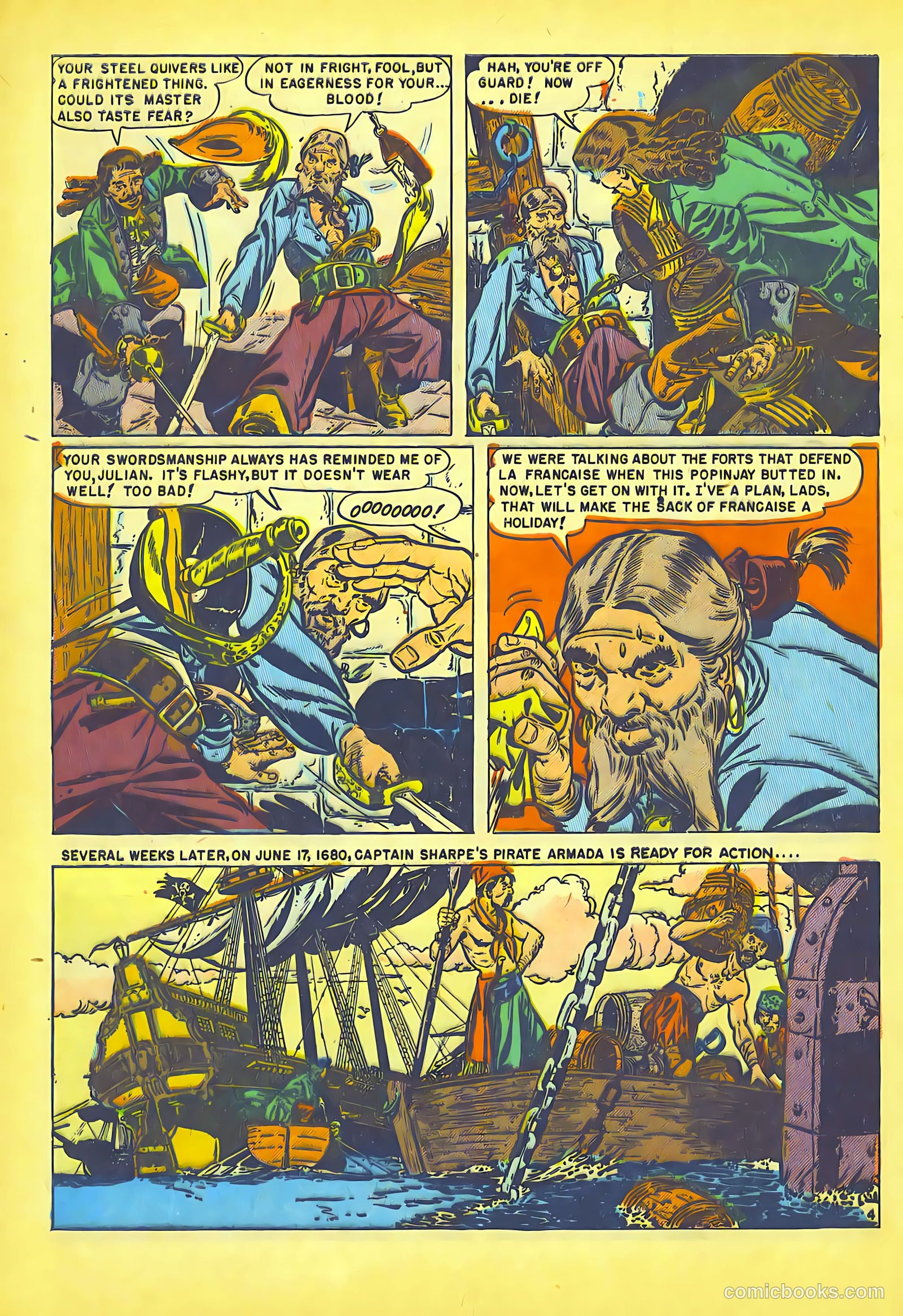 Pirates Comics #1 — page 6 of 52