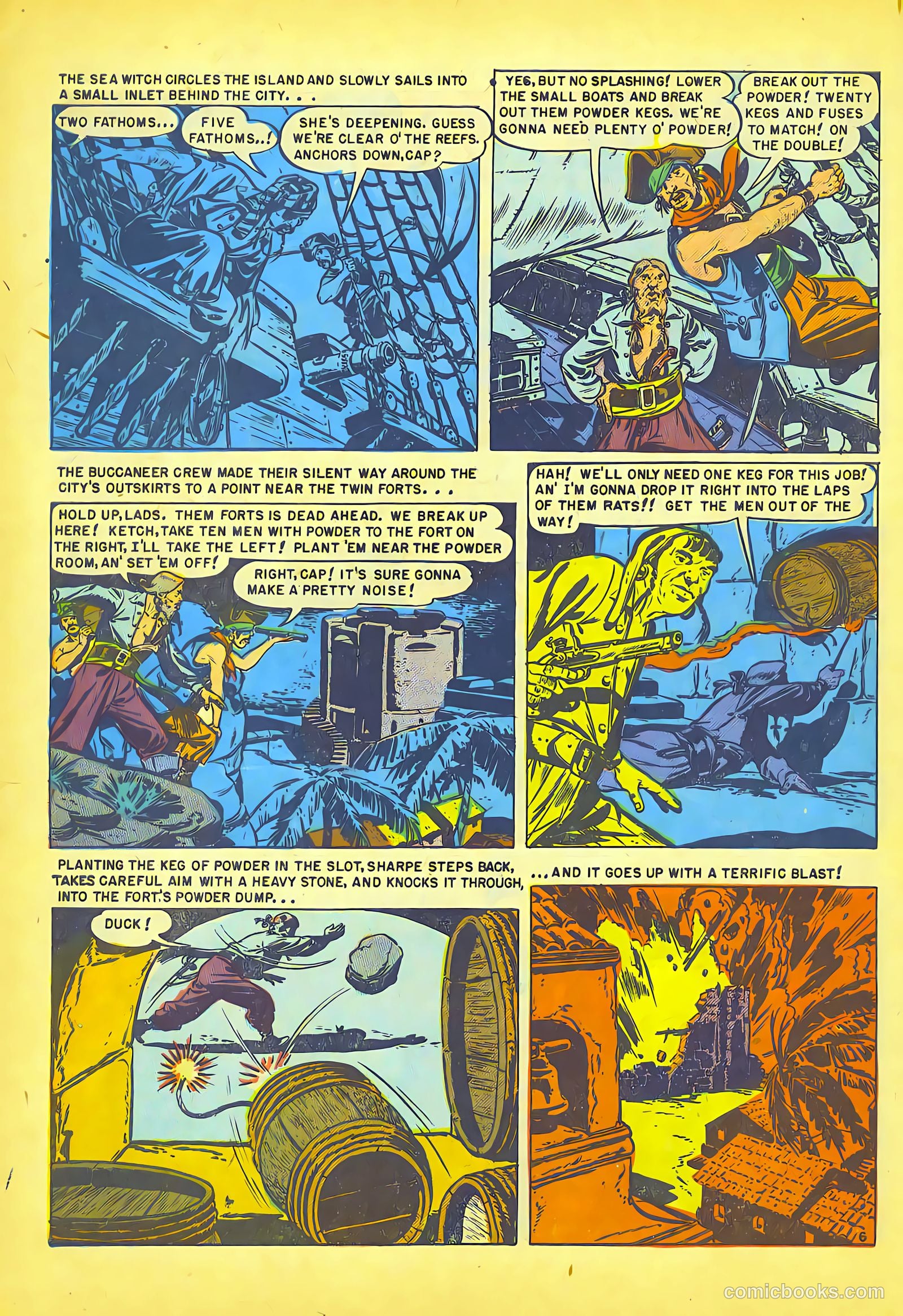 Pirates Comics #1 — page 8 of 52