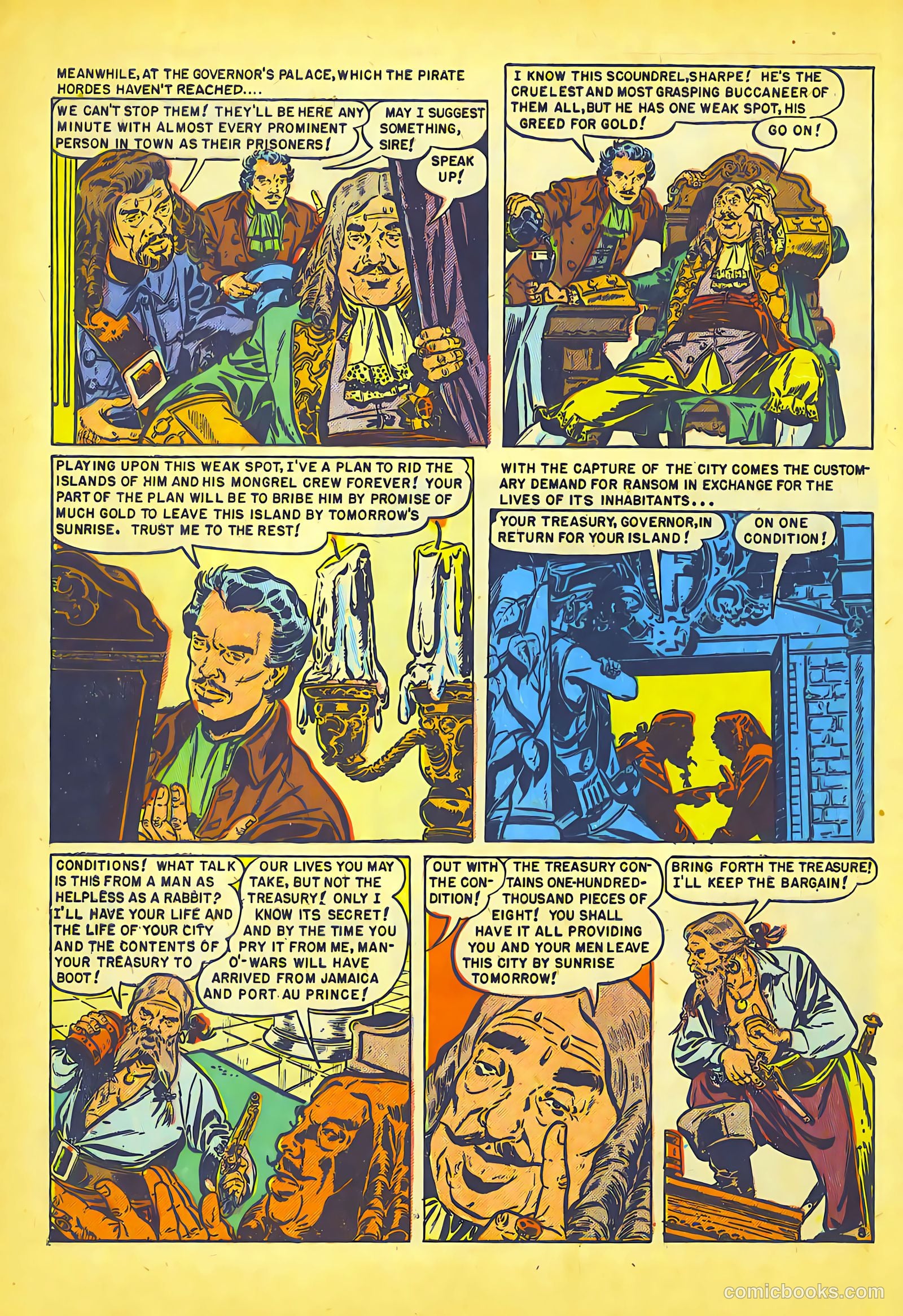 Pirates Comics #1 — page 10 of 52