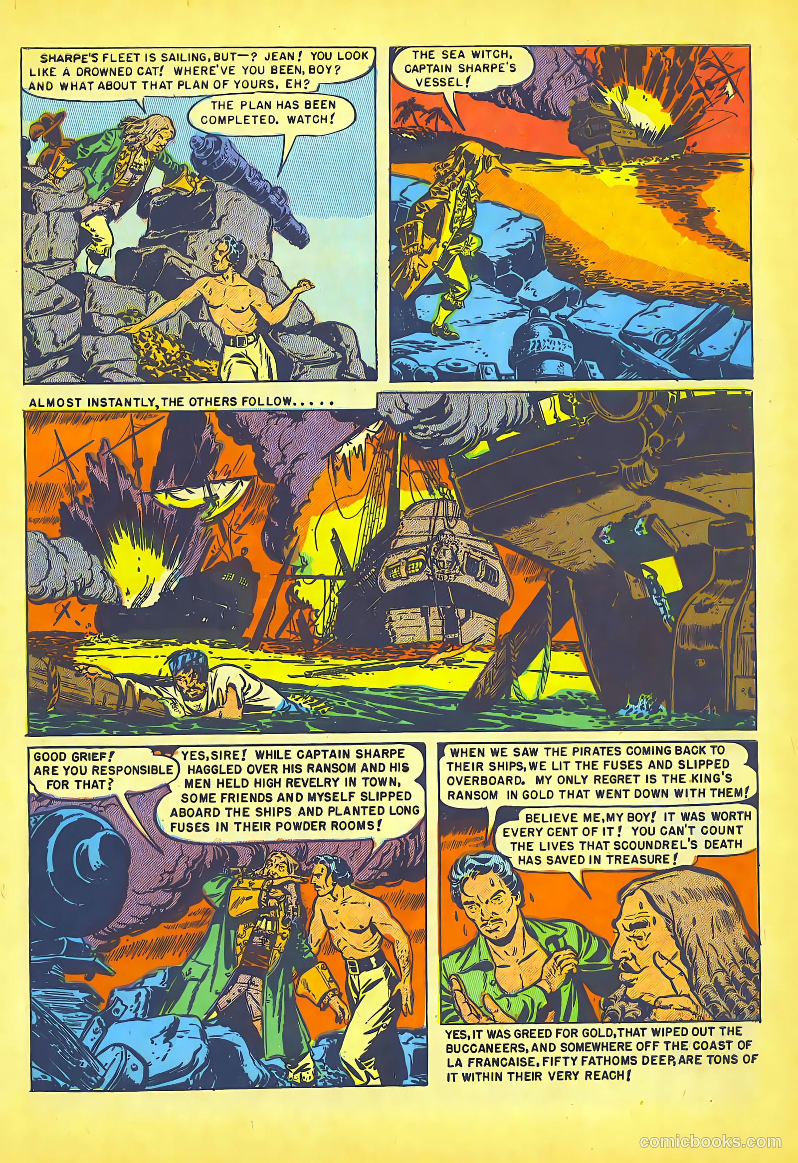 Pirates Comics #1 — page 11 of 52