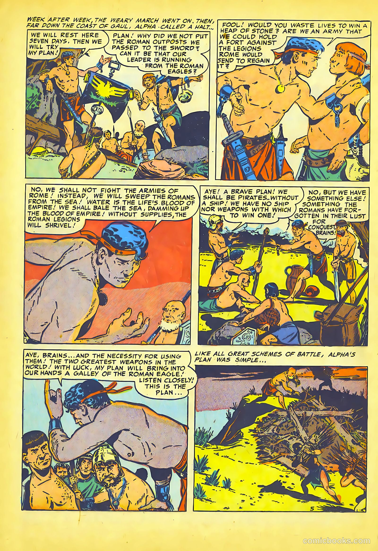 Pirates Comics #1 — page 16 of 52