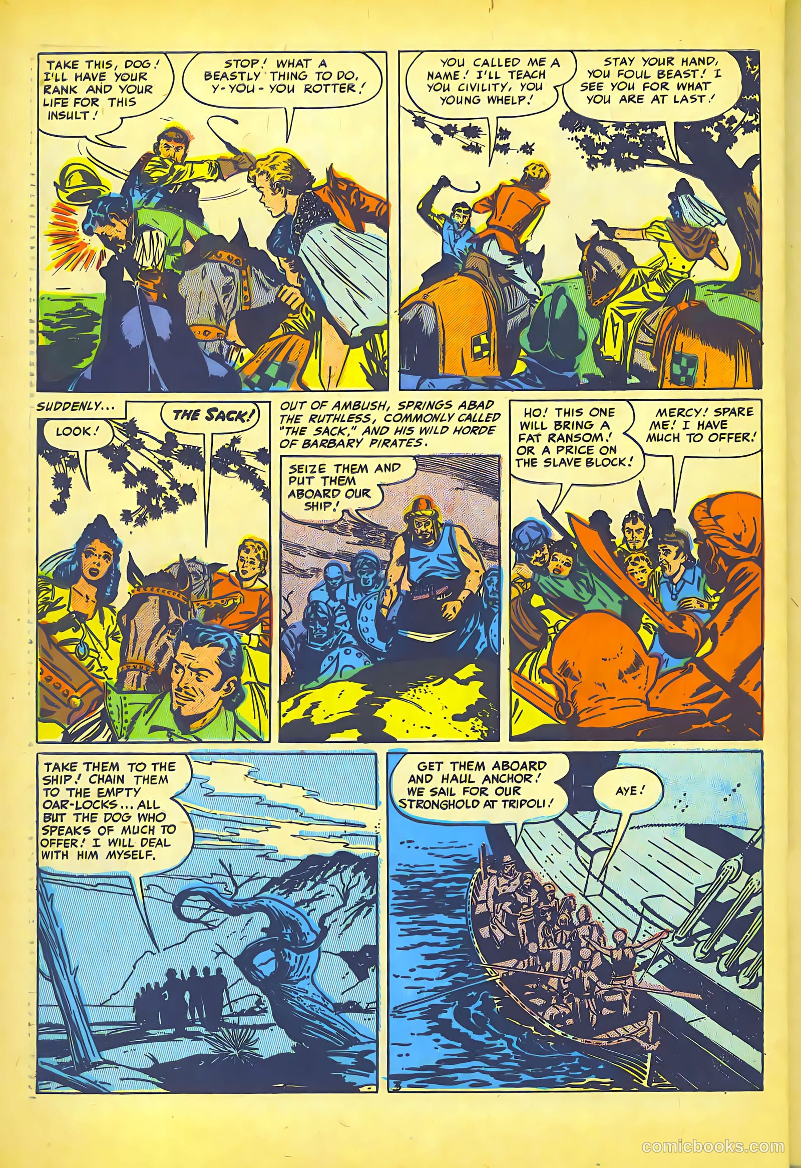 Pirates Comics #1 — page 42 of 52