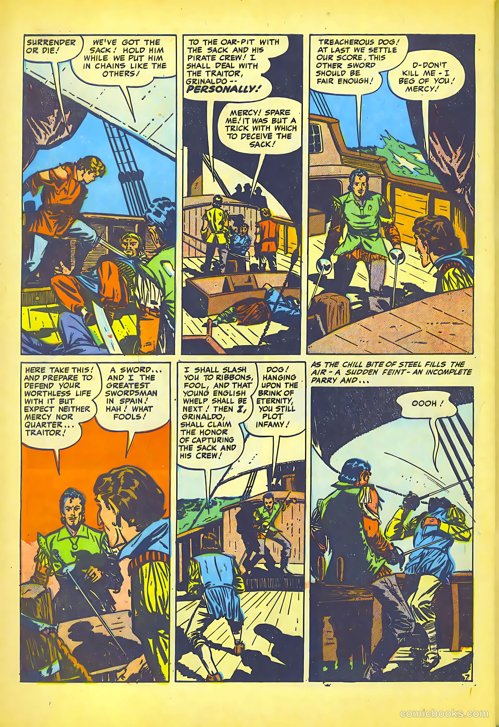Pirates Comics #1 — page 46 of 52