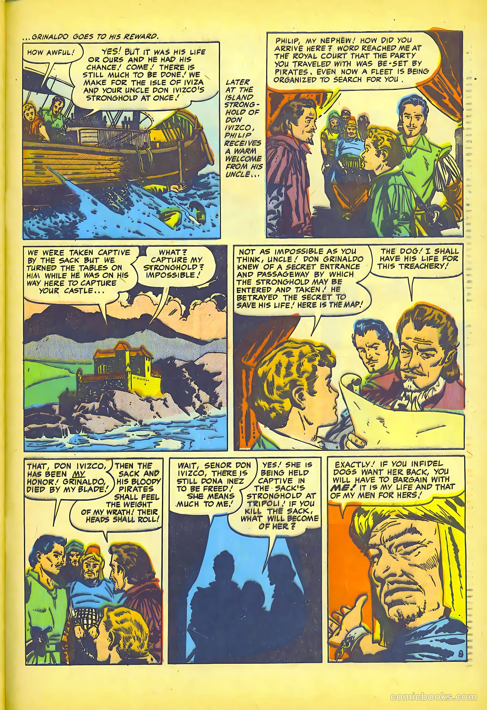 Pirates Comics #1 — page 47 of 52